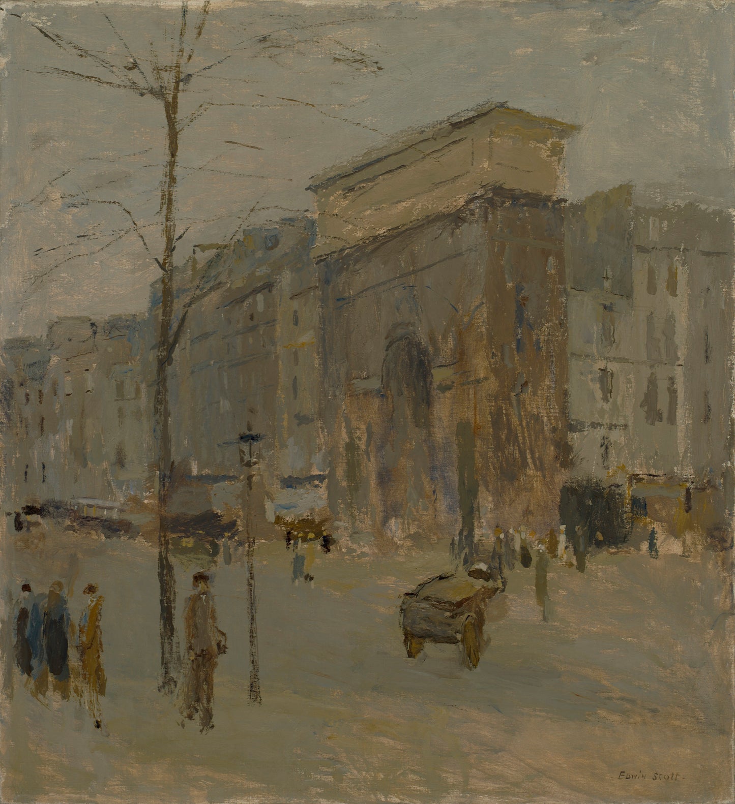 Frank Edwin Scott:Porte St. Martin no. II,16x12"(A3)Poster