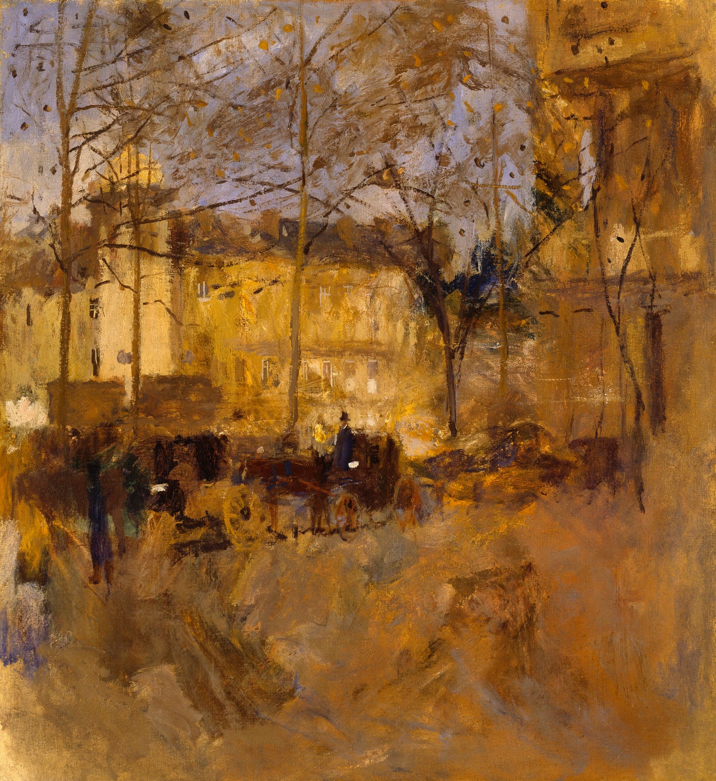 Frank Edwin Scott:St. Germain des Pres no. III,16x12"(A3)Poster