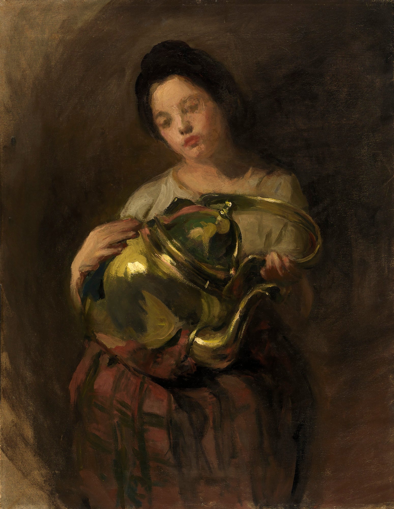 Alice Pike Barney:The Brass Kettle,16x12"(A3)Poster