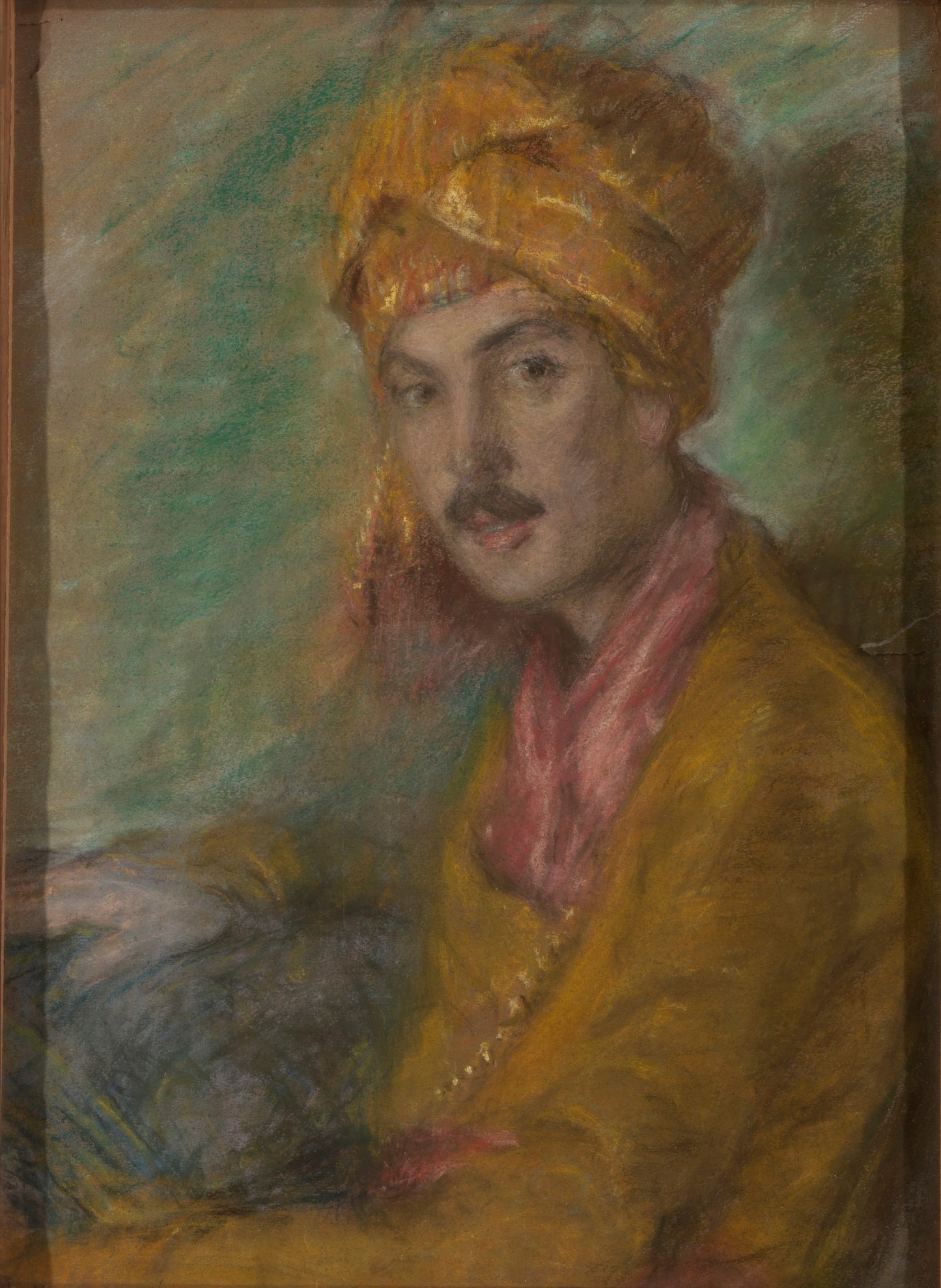 Alice Pike Barney:Gold Turban,16x12"(A3)Poster