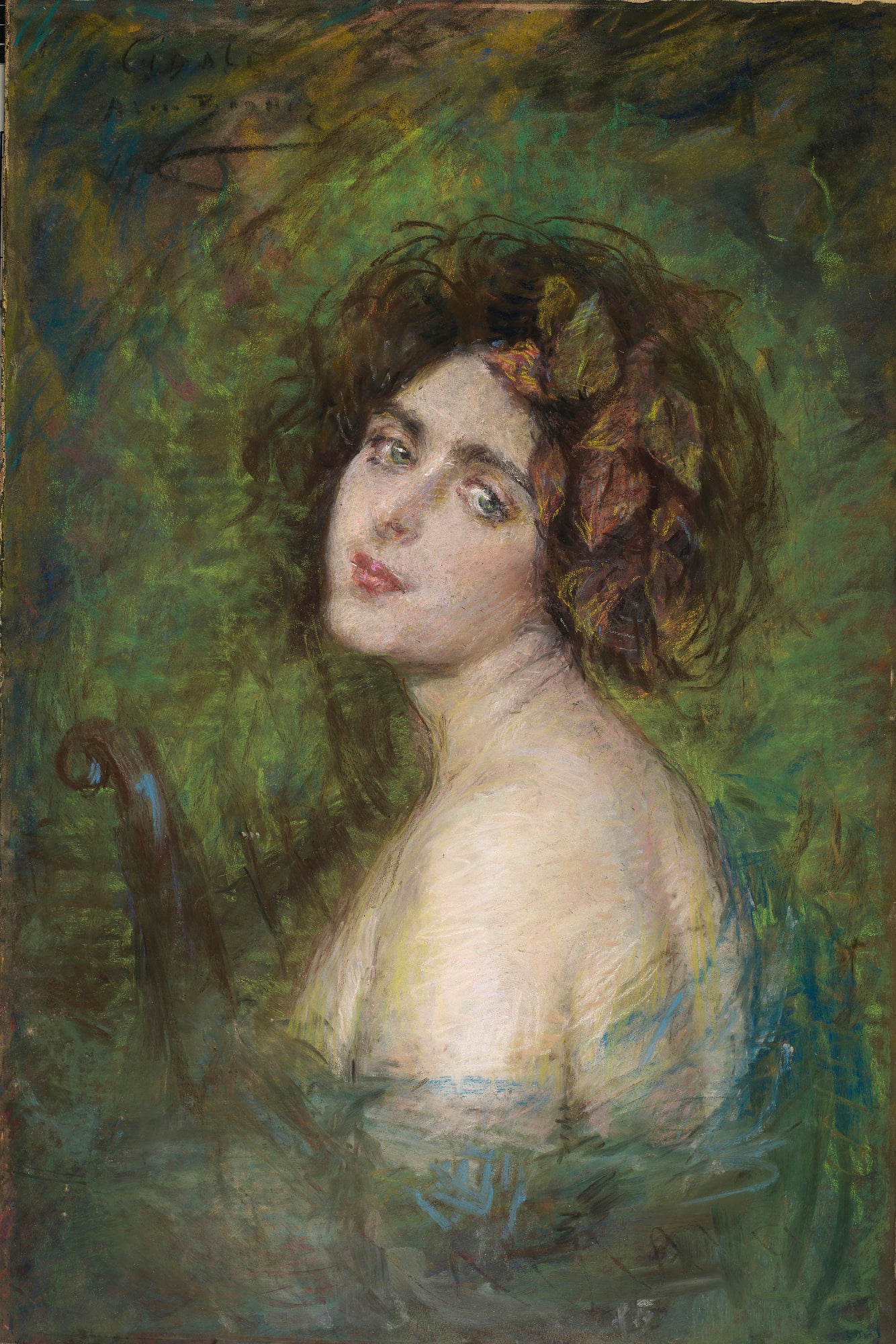 Alice Pike Barney:La Cigale,16x12"(A3)Poster