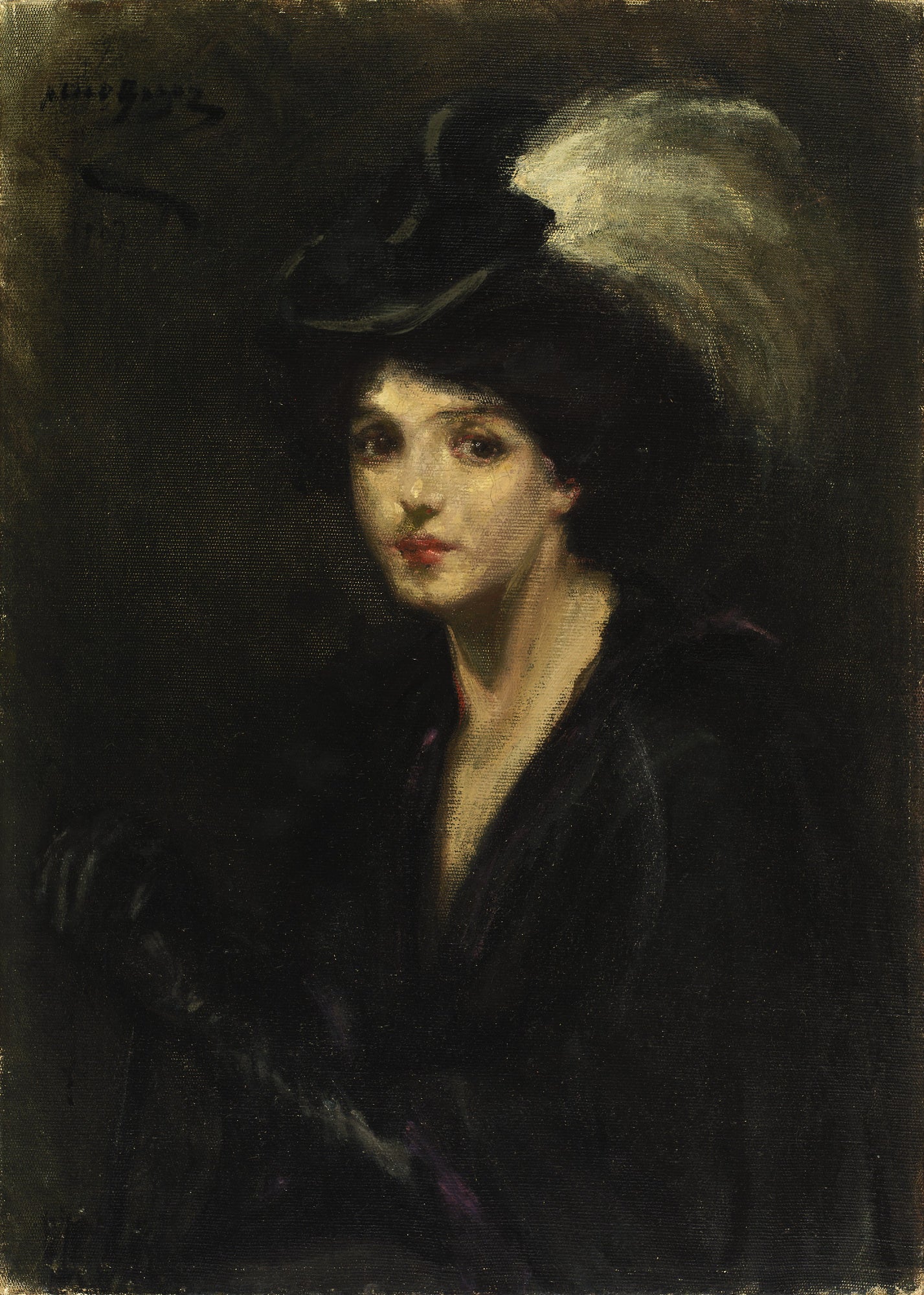 Alice Pike Barney:White Paradise,16x12"(A3)Poster