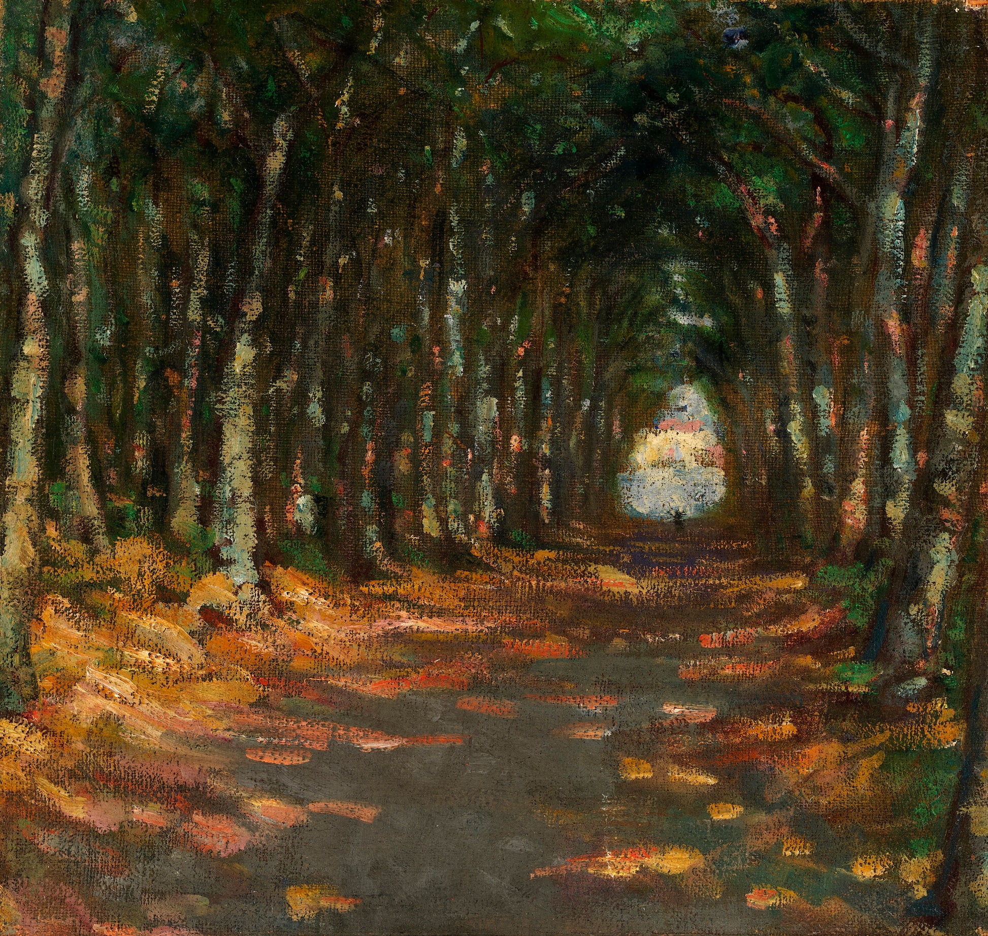 Alice Pike Barney:Allee dans le Parc,16x12"(A3)Poster