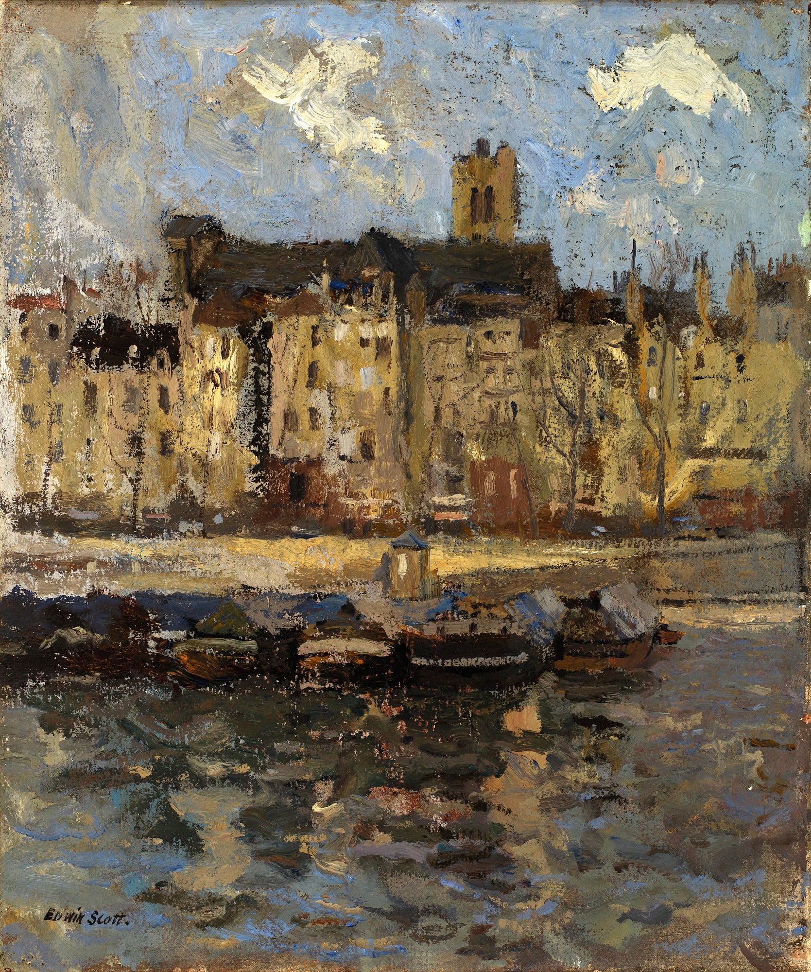 Frank Edwin Scott:St. Gervais,16x12"(A3)Poster