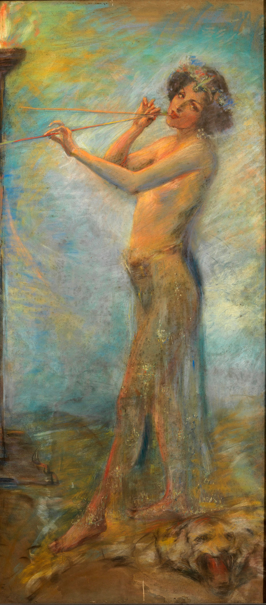 Alice Pike Barney:Pagan Dancer,16x12"(A3)Poster