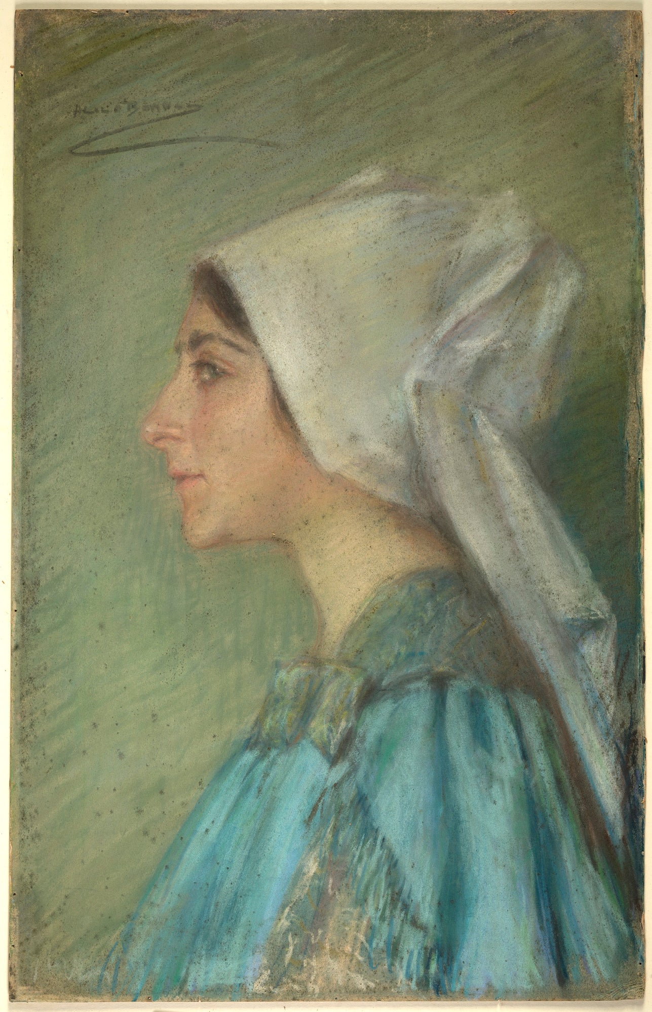 Alice Pike Barney:Brittany Bonnet,16x12"(A3)Poster