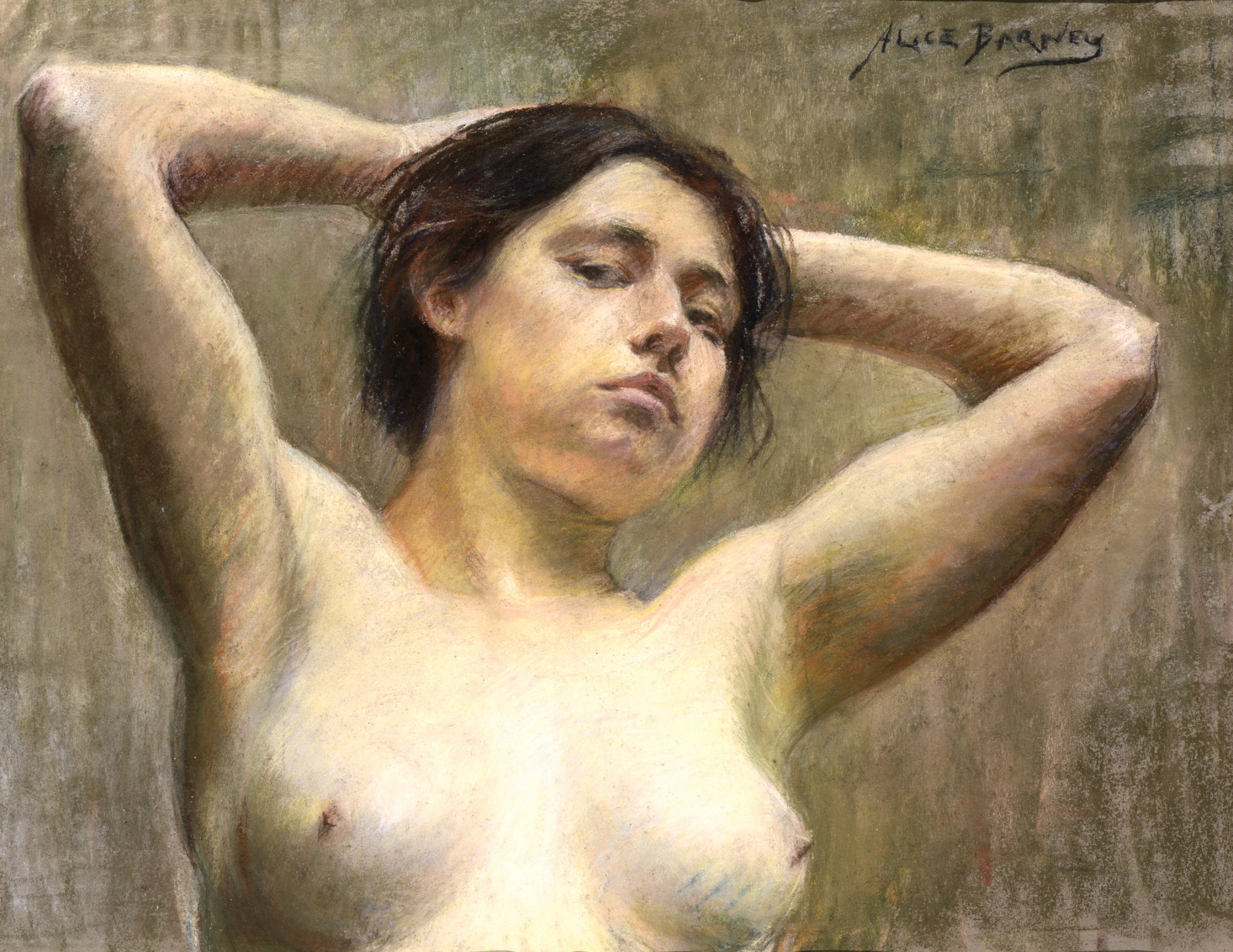 Alice Pike Barney:In Pose,16x12"(A3)Poster
