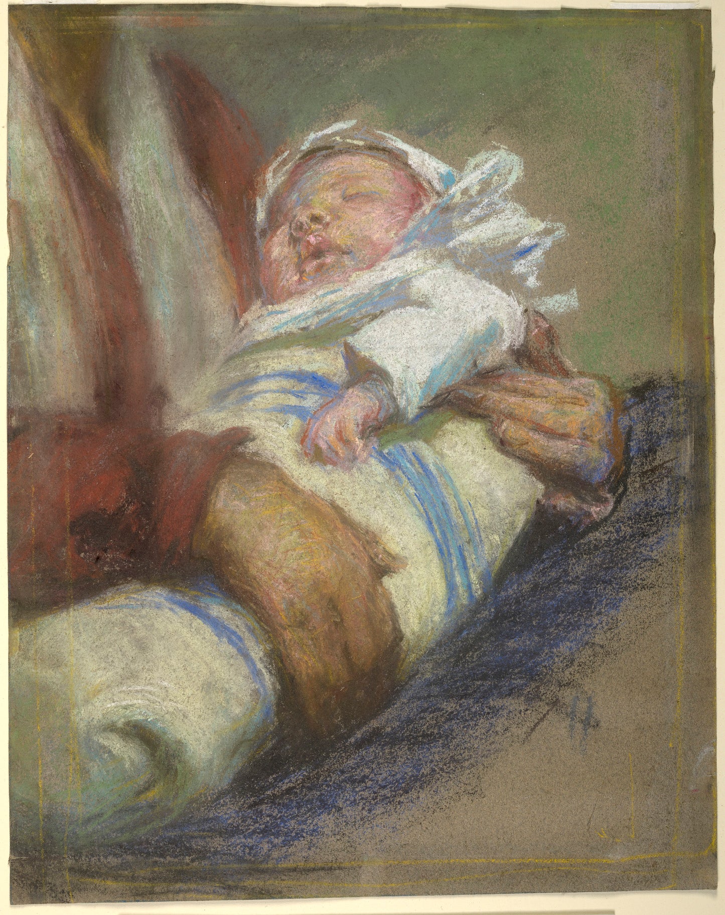 Alice Pike Barney:In Swaddlings,16x12"(A3)Poster