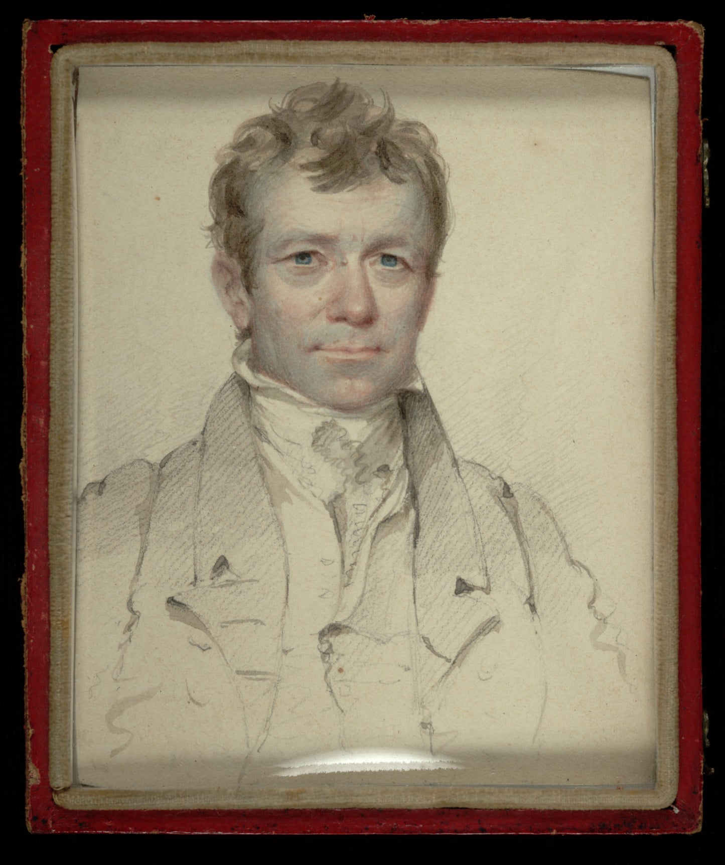Henry Inman:John Wesley Jarvis,16x12"(A3)Poster