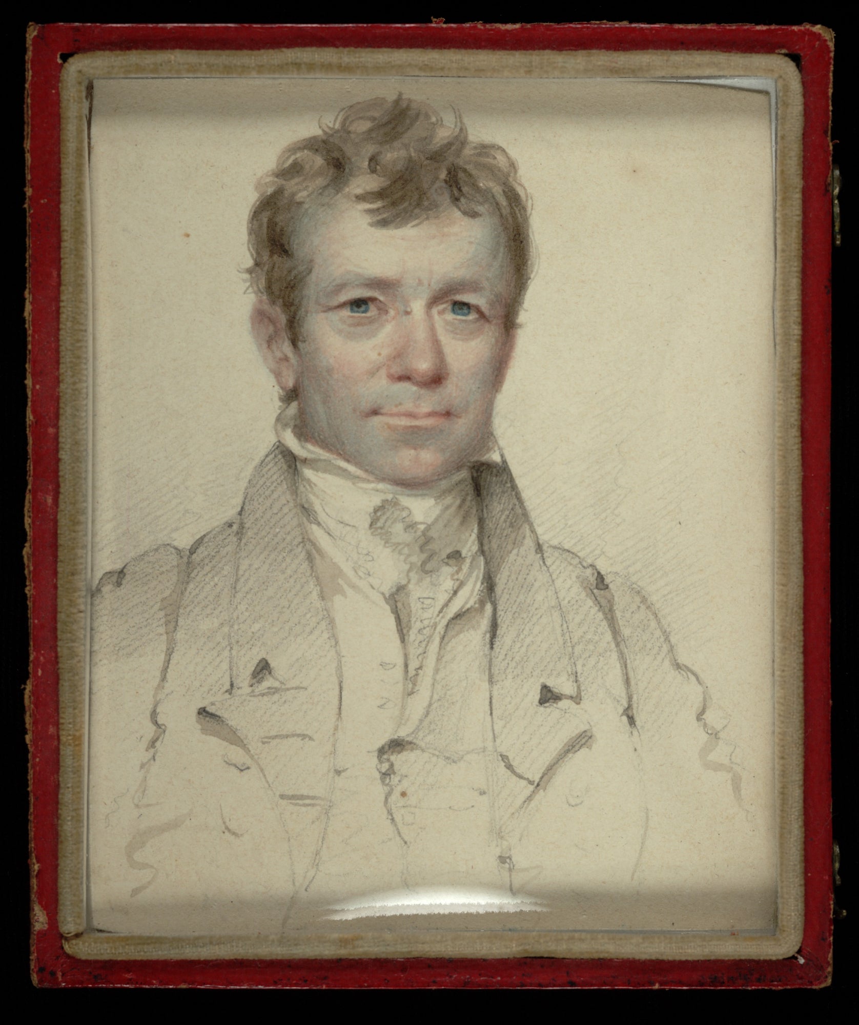 Henry Inman:John Wesley Jarvis,16x12"(A3)Poster
