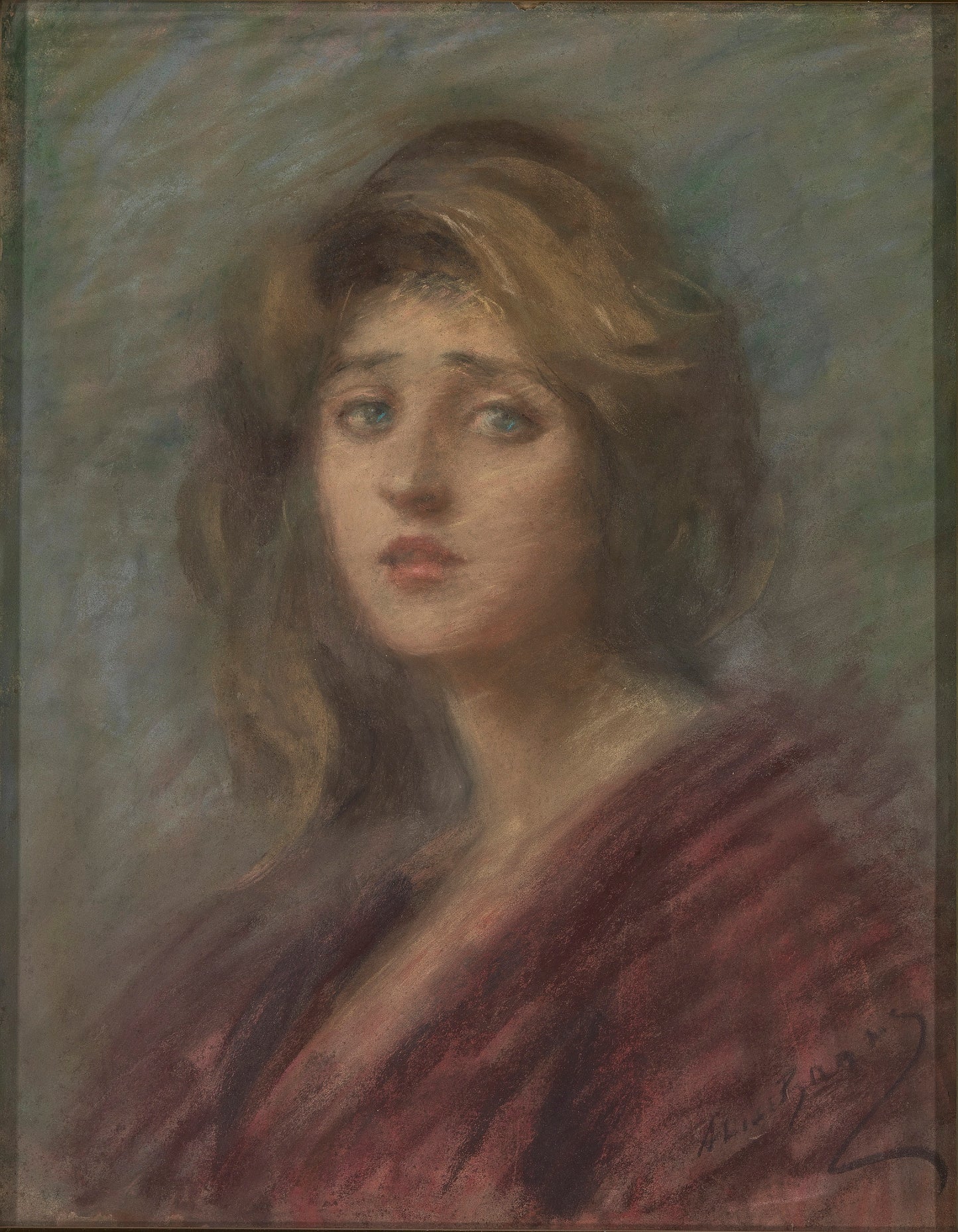 Alice Pike Barney:Madame R.,16x12"(A3)Poster