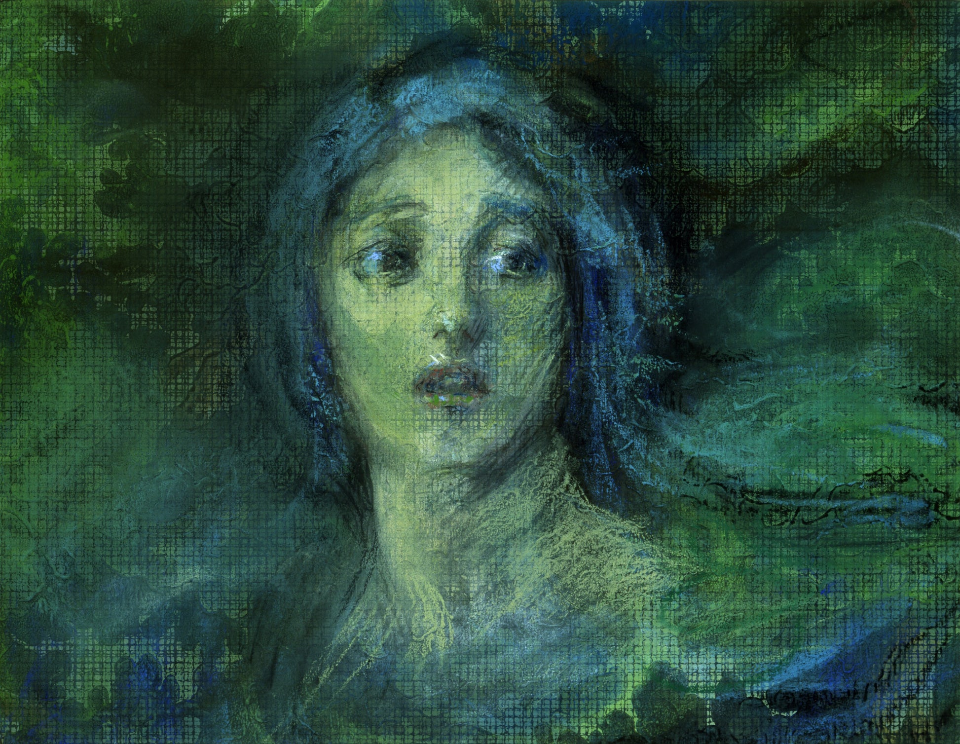 Alice Pike Barney:Lunar,16x12"(A3)Poster