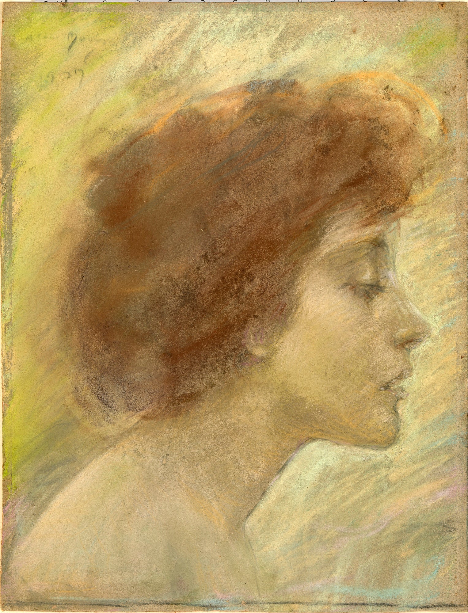 Alice Pike Barney:Meditation,16x12"(A3)Poster