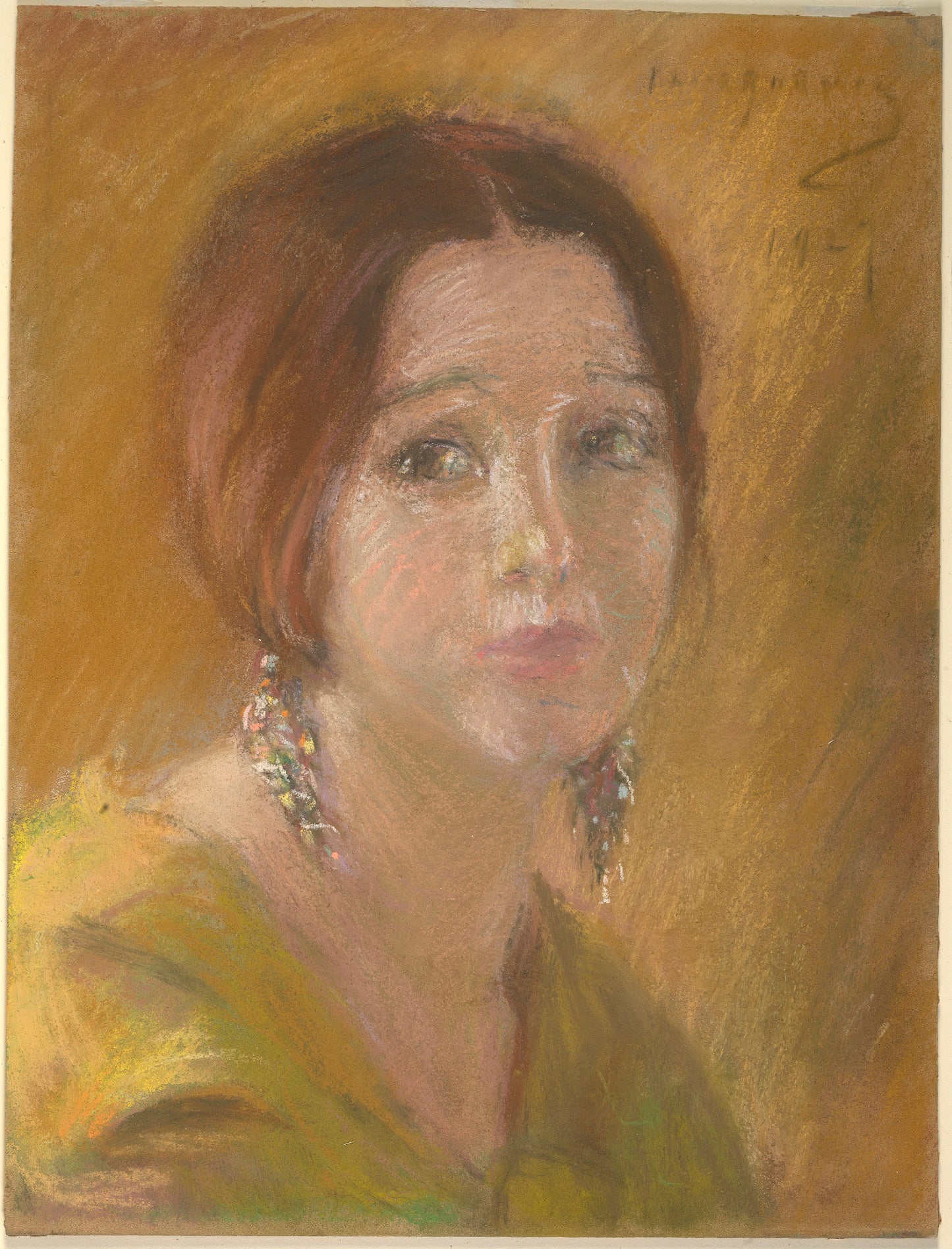 Alice Pike Barney:Study Head of a Woman,16x12"(A3)Poster