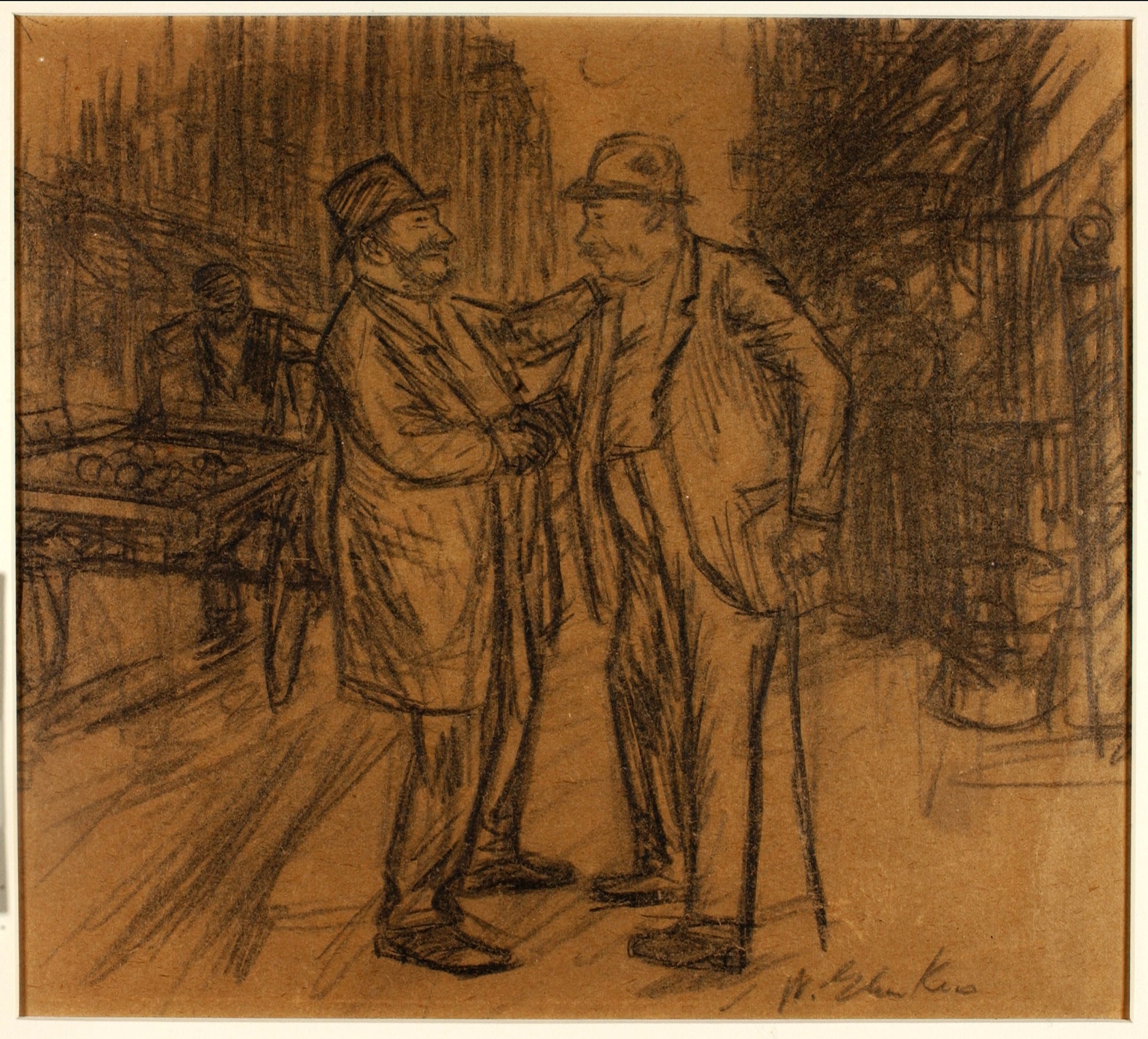 William Glackens:New York, East Side,16x12"(A3)Poster