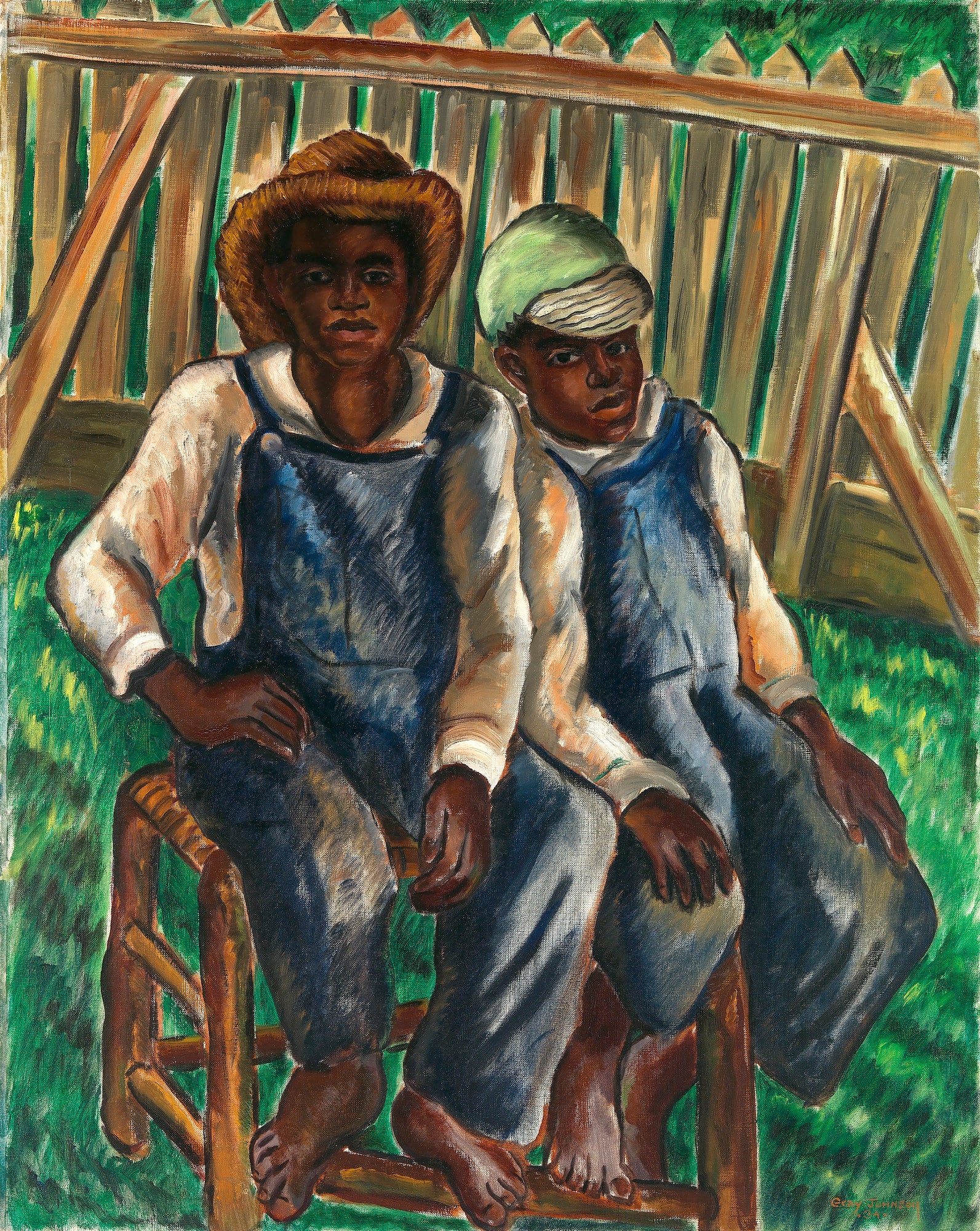 Malvin Gray Johnson:Brothers,16x12"(A3)Poster