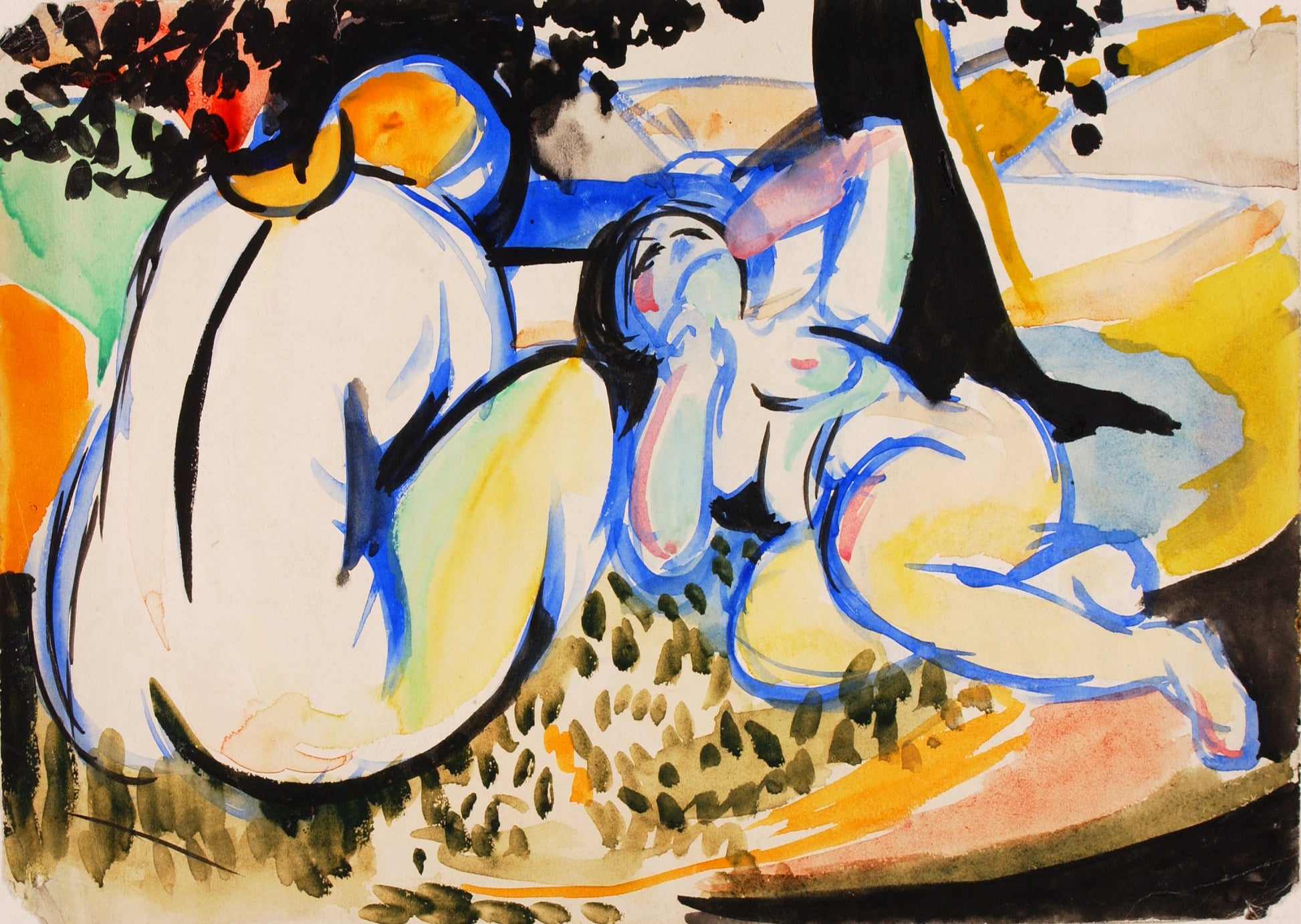 H. Lyman Saÿen:Nudes,16x12"(A3)Poster