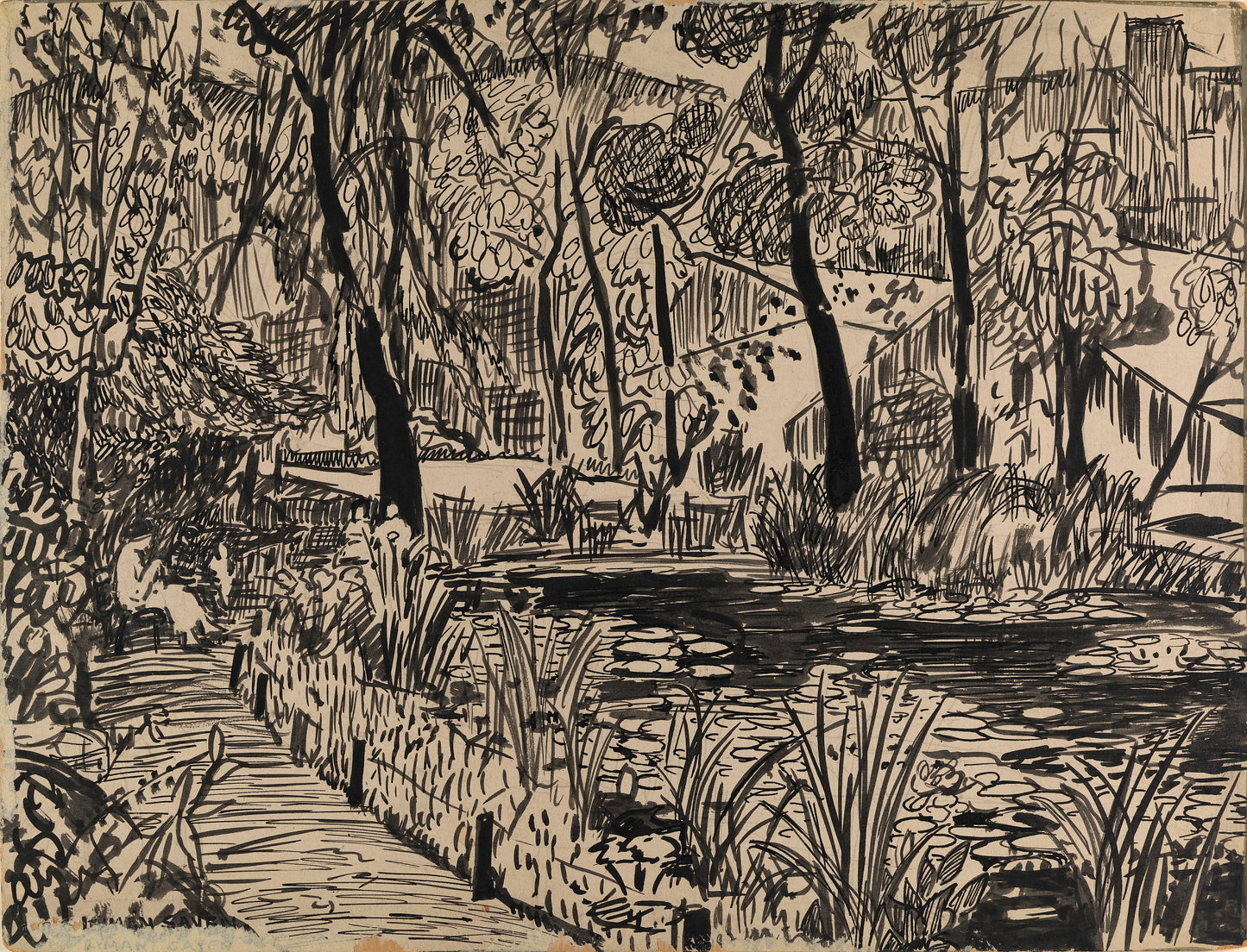 H. Lyman Saÿen:(Arboretum),16x12"(A3)Poster
