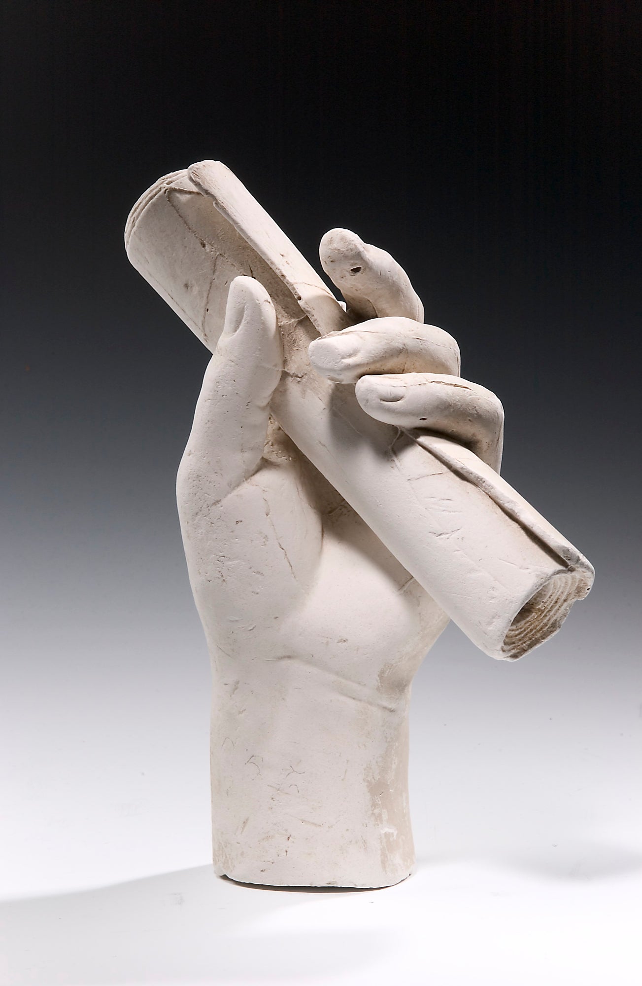 Hiram Powers:Left Hand Clutching Scroll,16x12"(A3)Poster