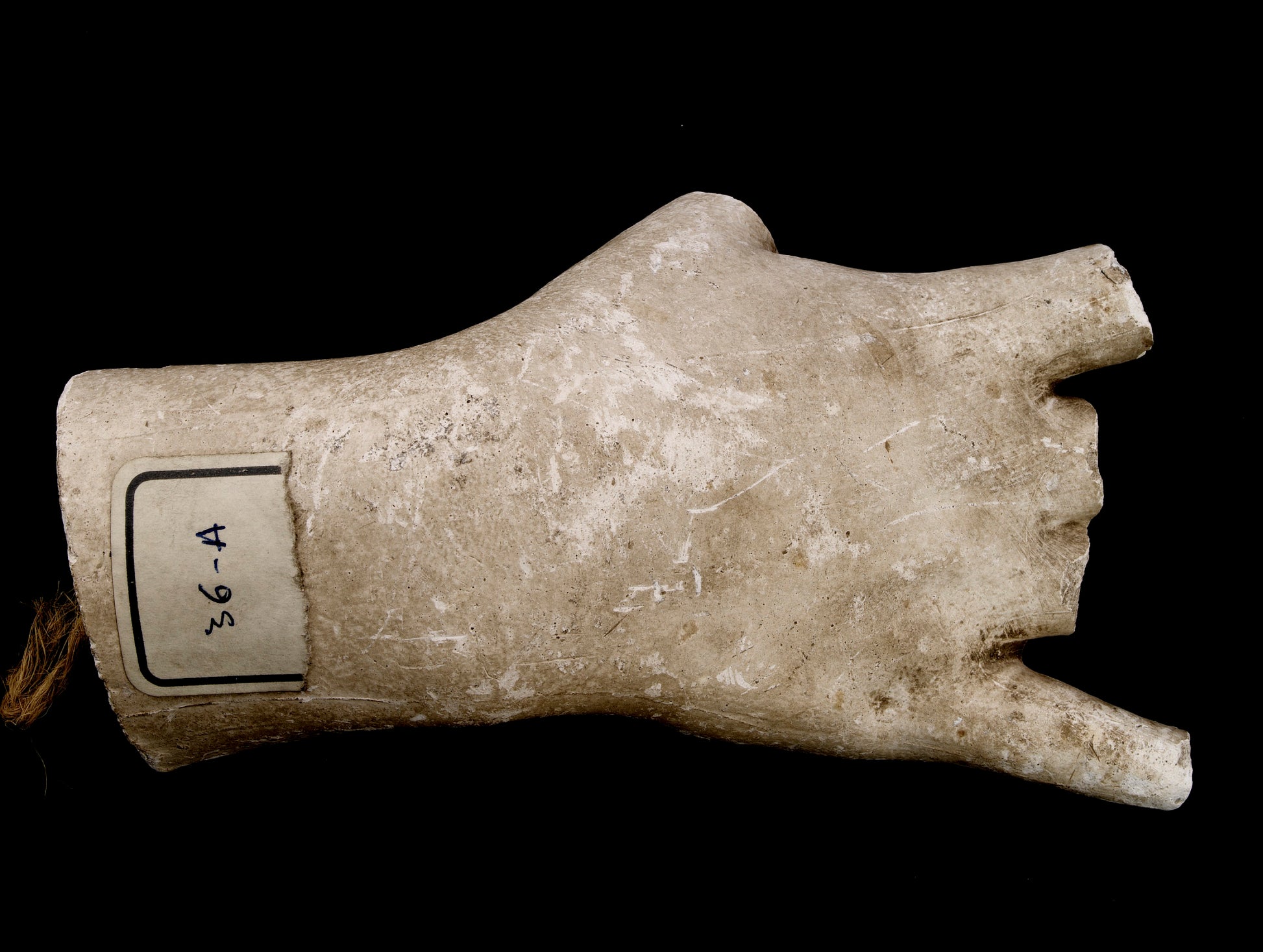 Hiram Powers:Cast of an Unidentified Right Hand, Shown Open ,16x12"(A3)Poster