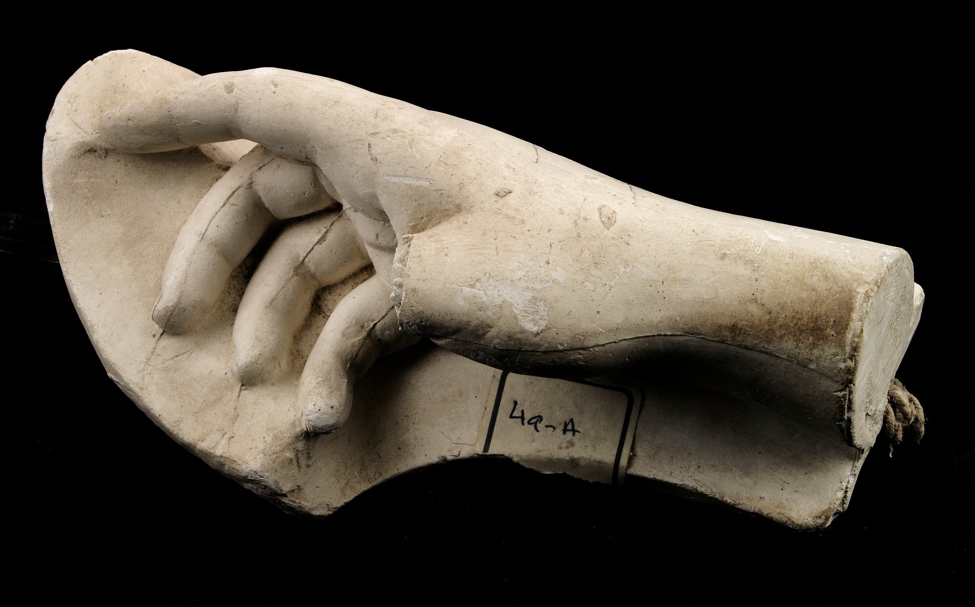 Hiram Powers:Cast of an Unidentified Woman's Right Hand Rest,16x12"(A3)Poster