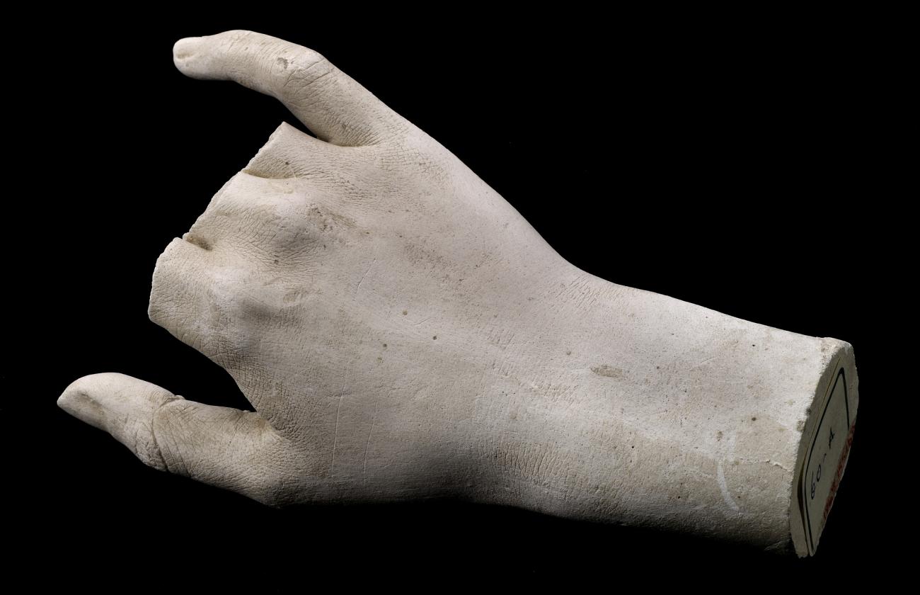 Hiram Powers:Cast of an Unidentified Woman's Right Hand (thr,16x12"(A3)Poster