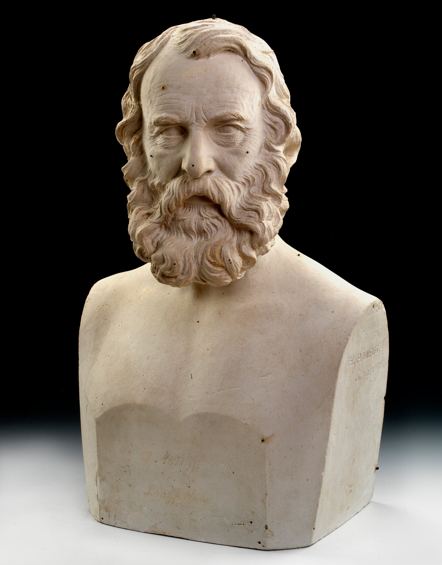 Hiram Powers:Henry Wadsworth Longfellow,16x12"(A3)Poster