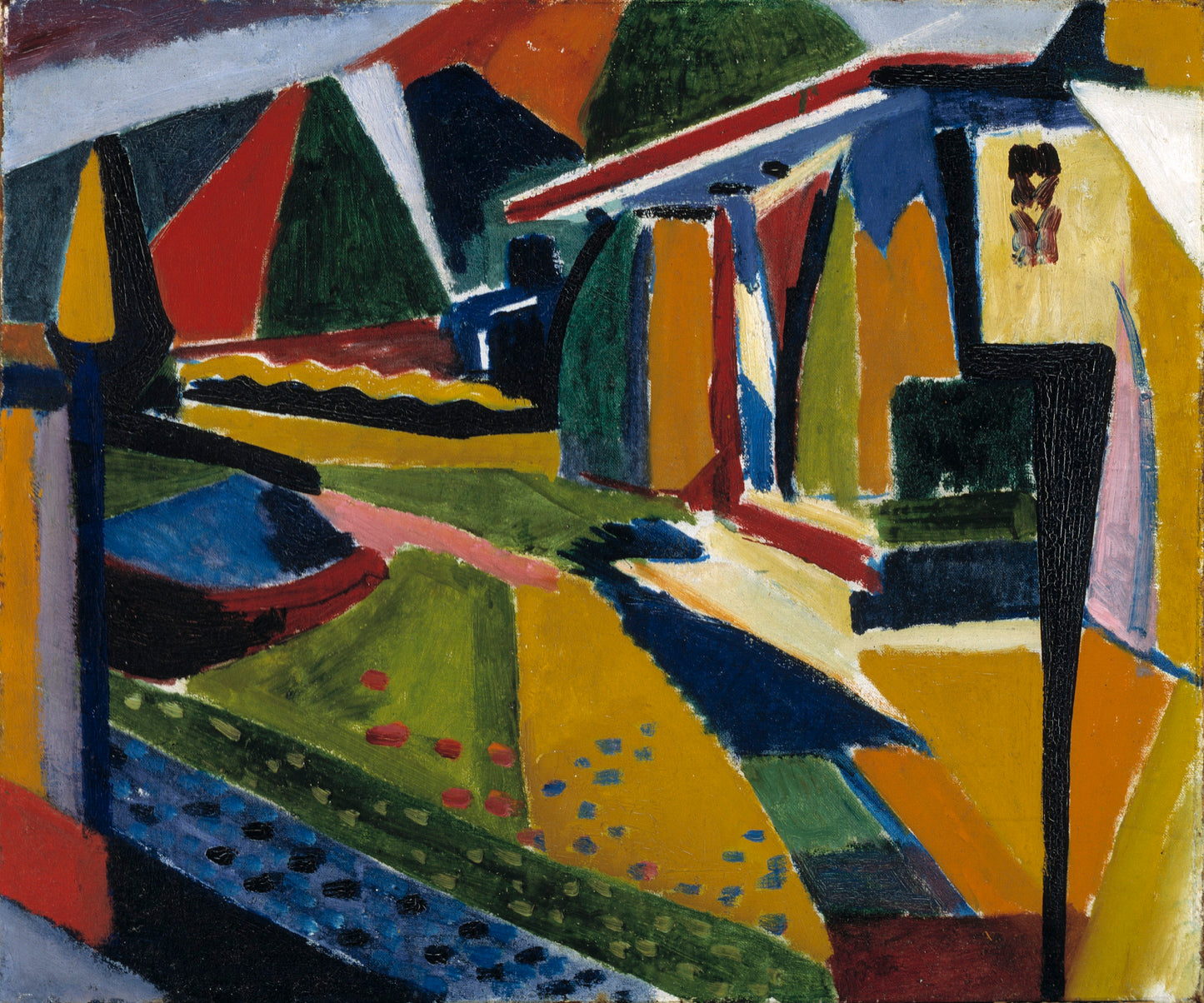 H. Lyman Saÿen:Abstract Landscape,16x12"(A3)Poster