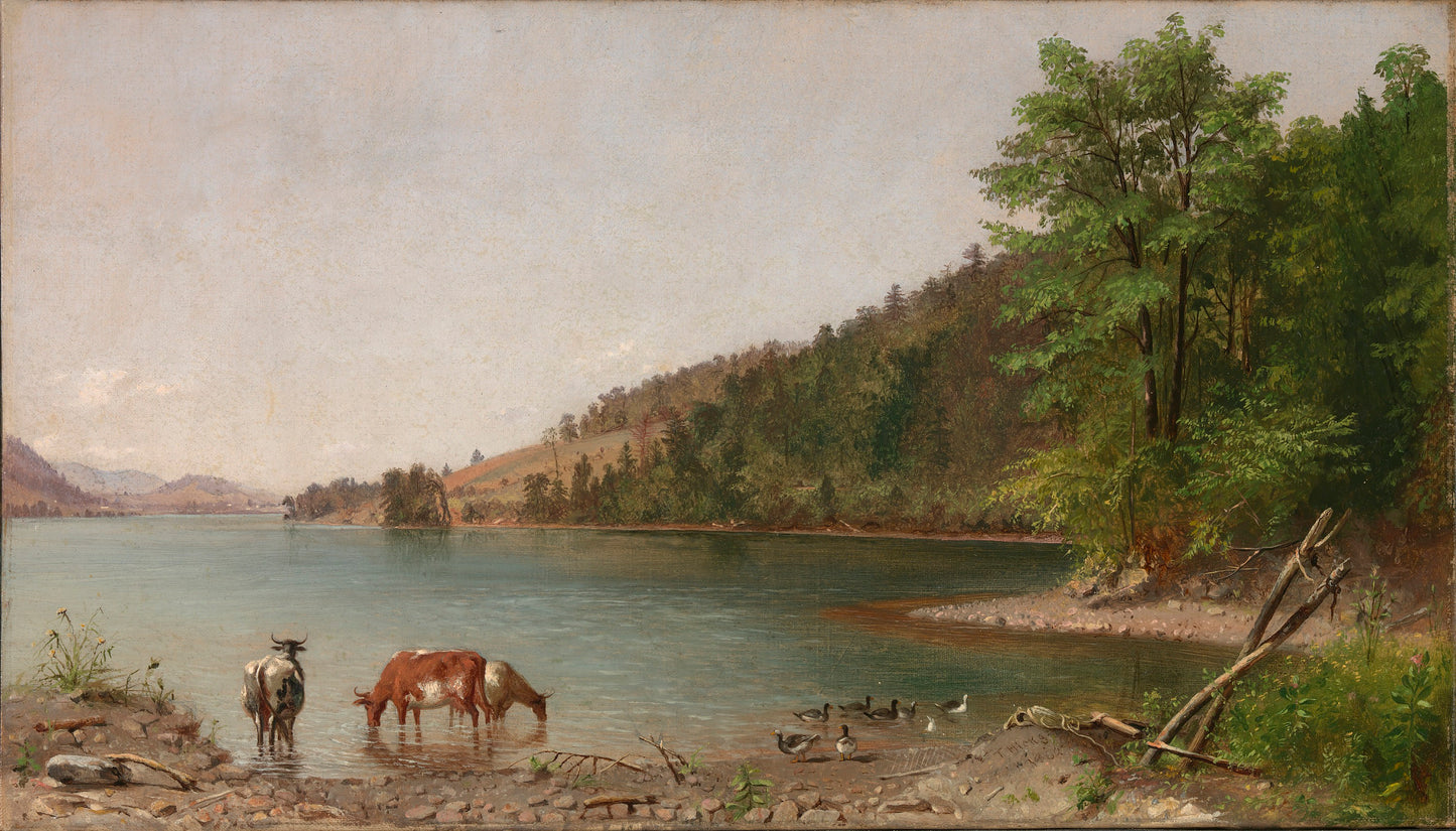 Thomas Hicks:(Small Landscape),16x12"(A3)Poster