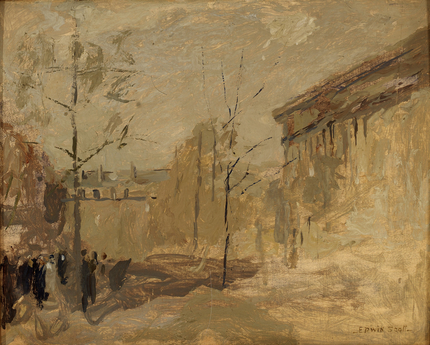 Frank Edwin Scott:Place de la Madeleine no. II,16x12"(A3)Poster