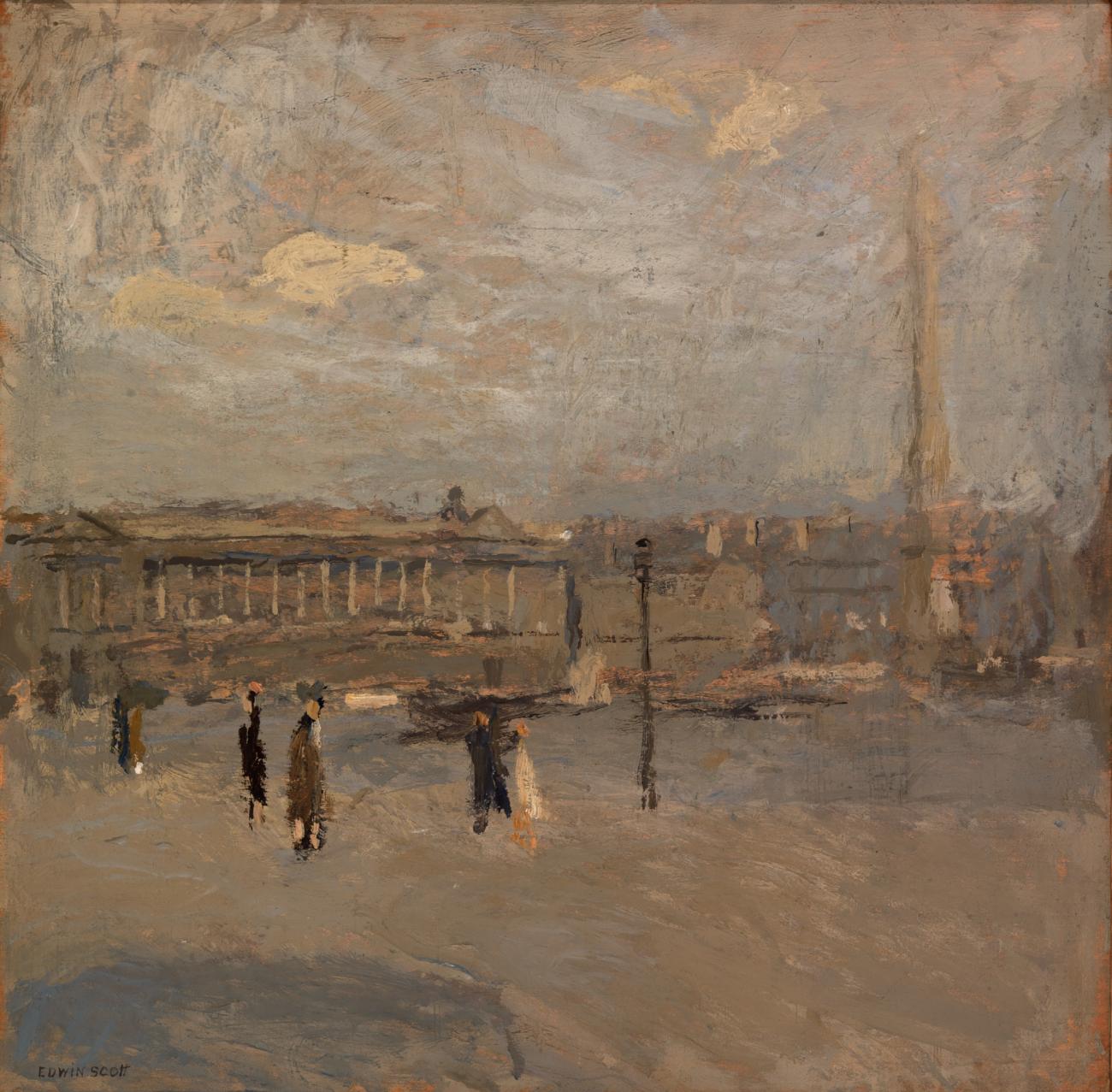 Frank Edwin Scott:Place de la Concorde no. IV-A,16x12"(A3)Poster