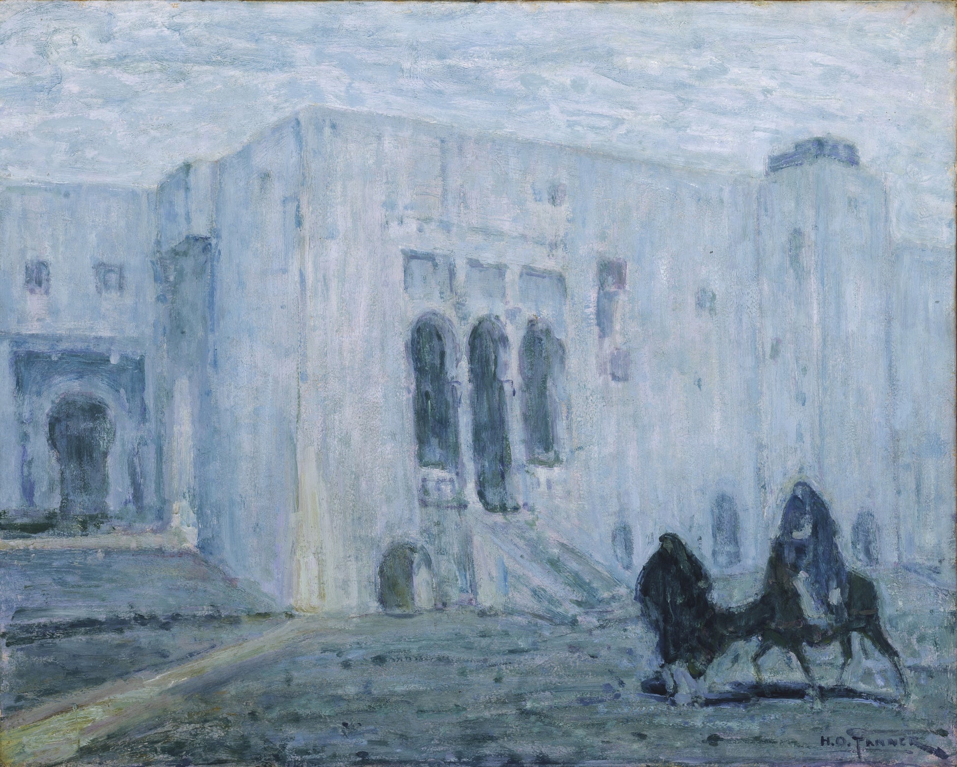 Henry Ossawa Tanner:Palace of Justice, Tangier,16x12"(A3)Poster