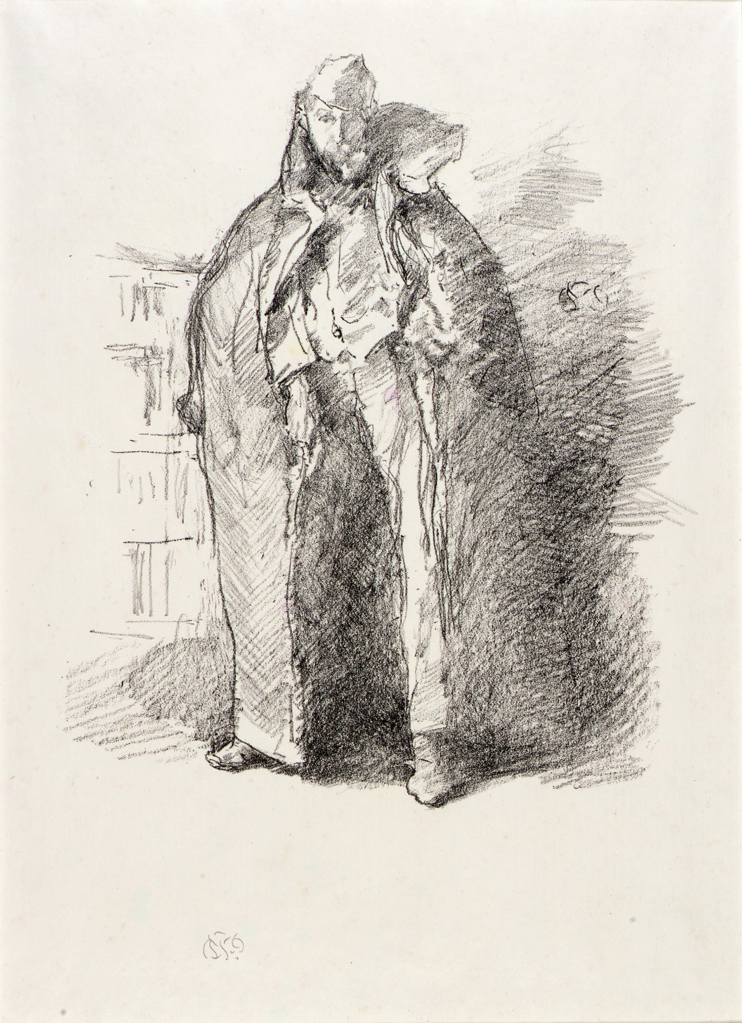 James McNeill Whistler:The Russian Schube,16x12"(A3)Poster
