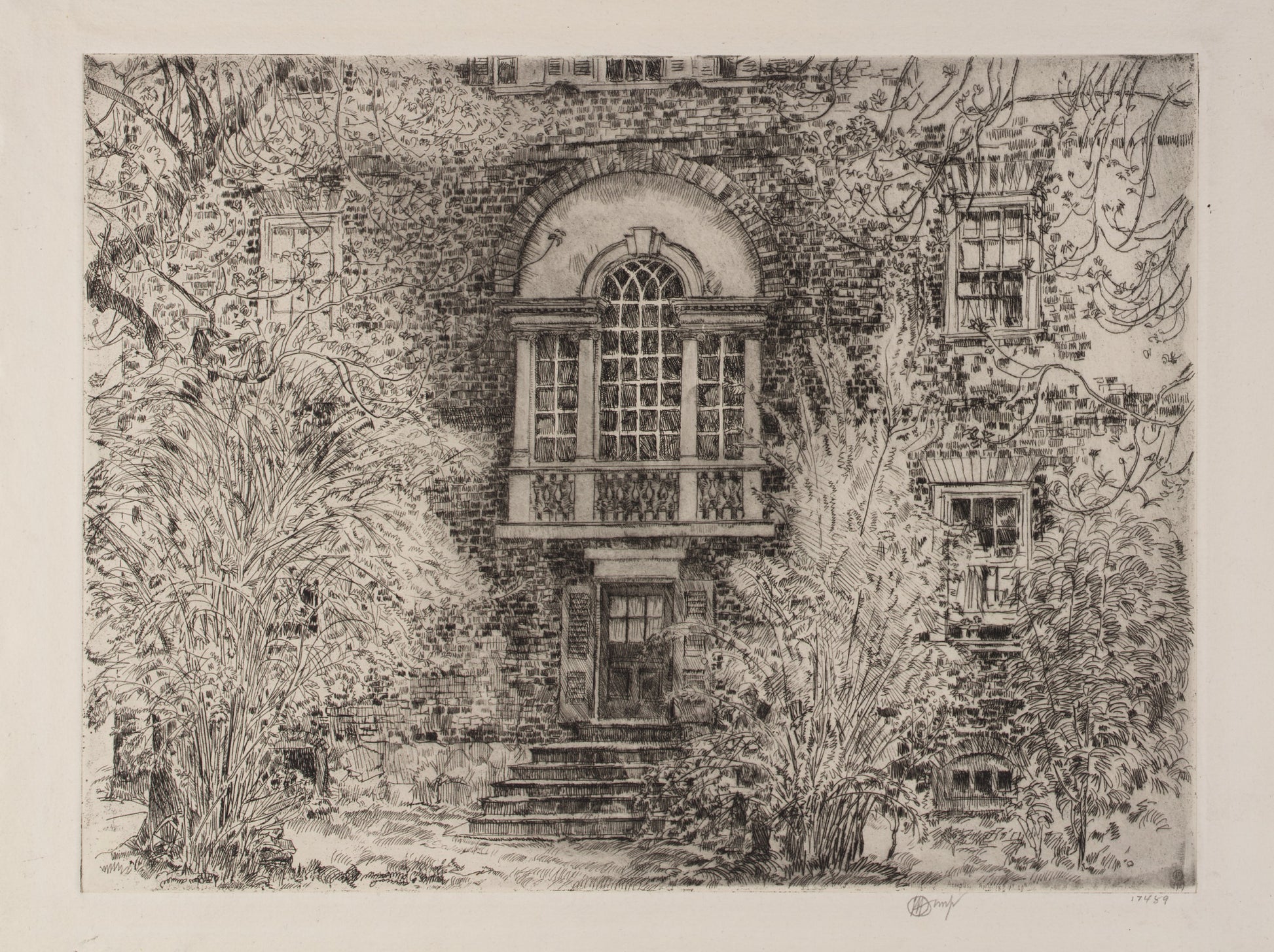 Childe Hassam:Spring in Annapolis (Chase House Garden),16x12"(A3)Poster