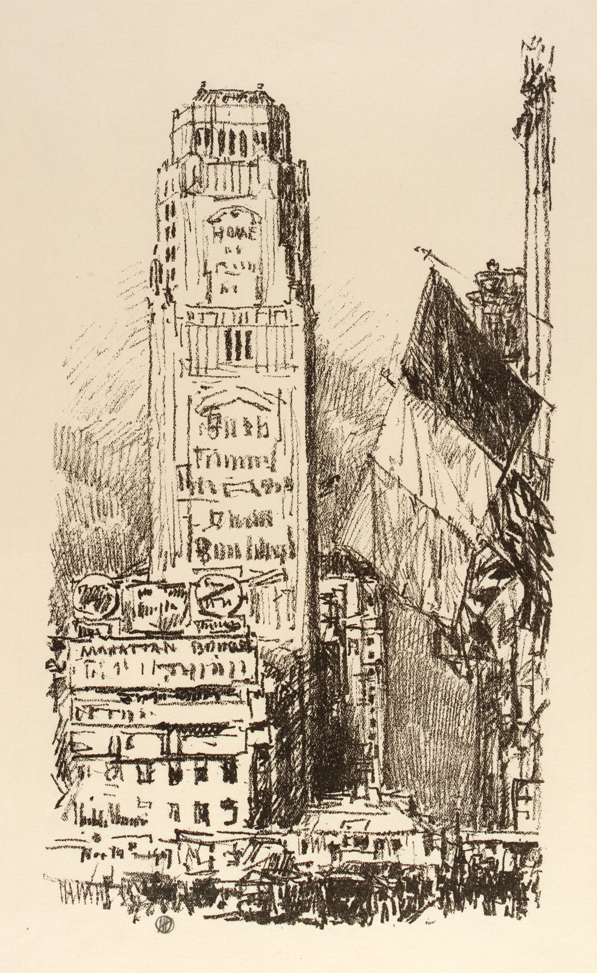 Childe Hassam:New York Bouquet,16x12"(A3)Poster