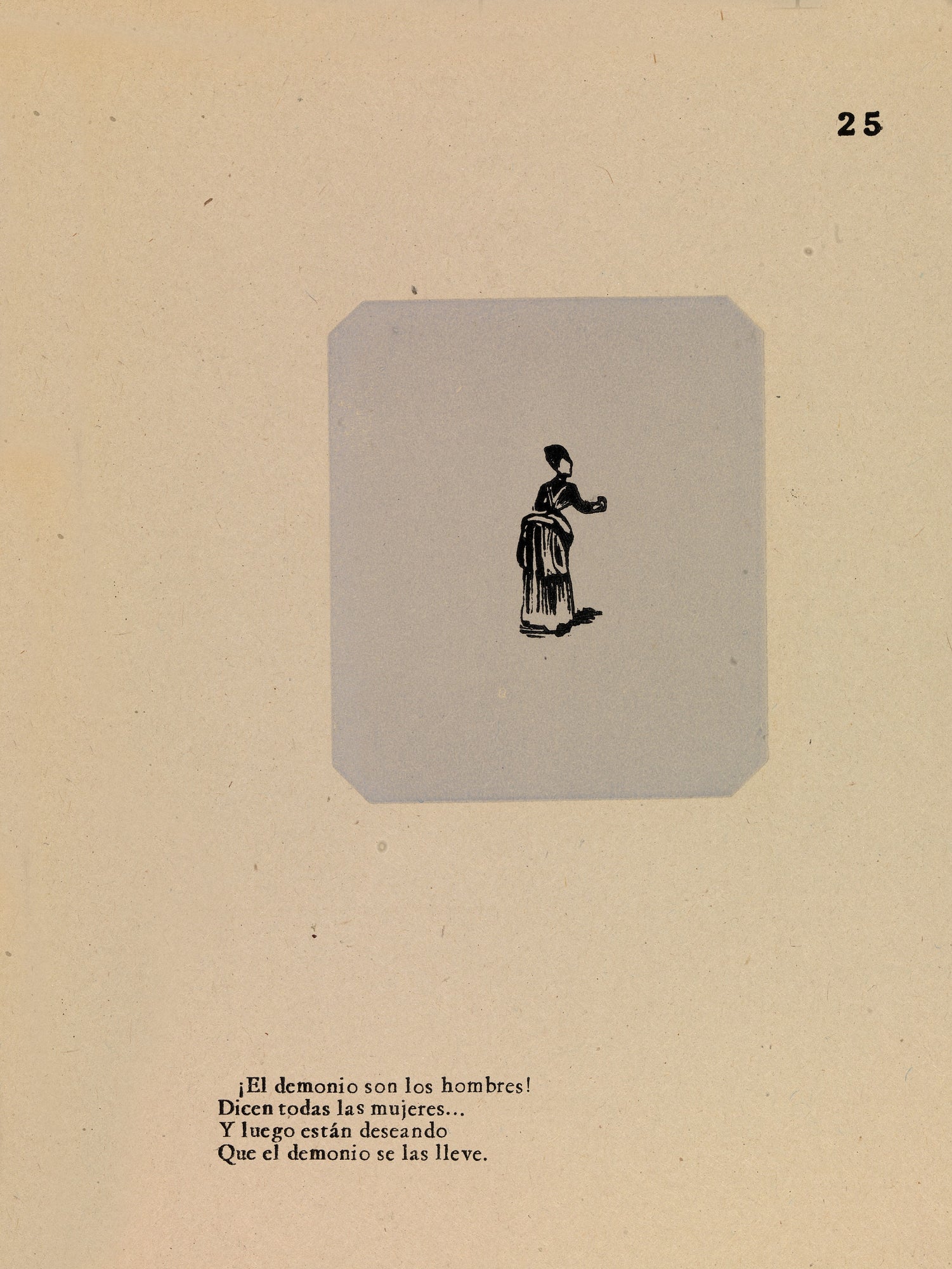 José Guadalupe Posada:The Contrary Sex,16x12"(A3)Poster