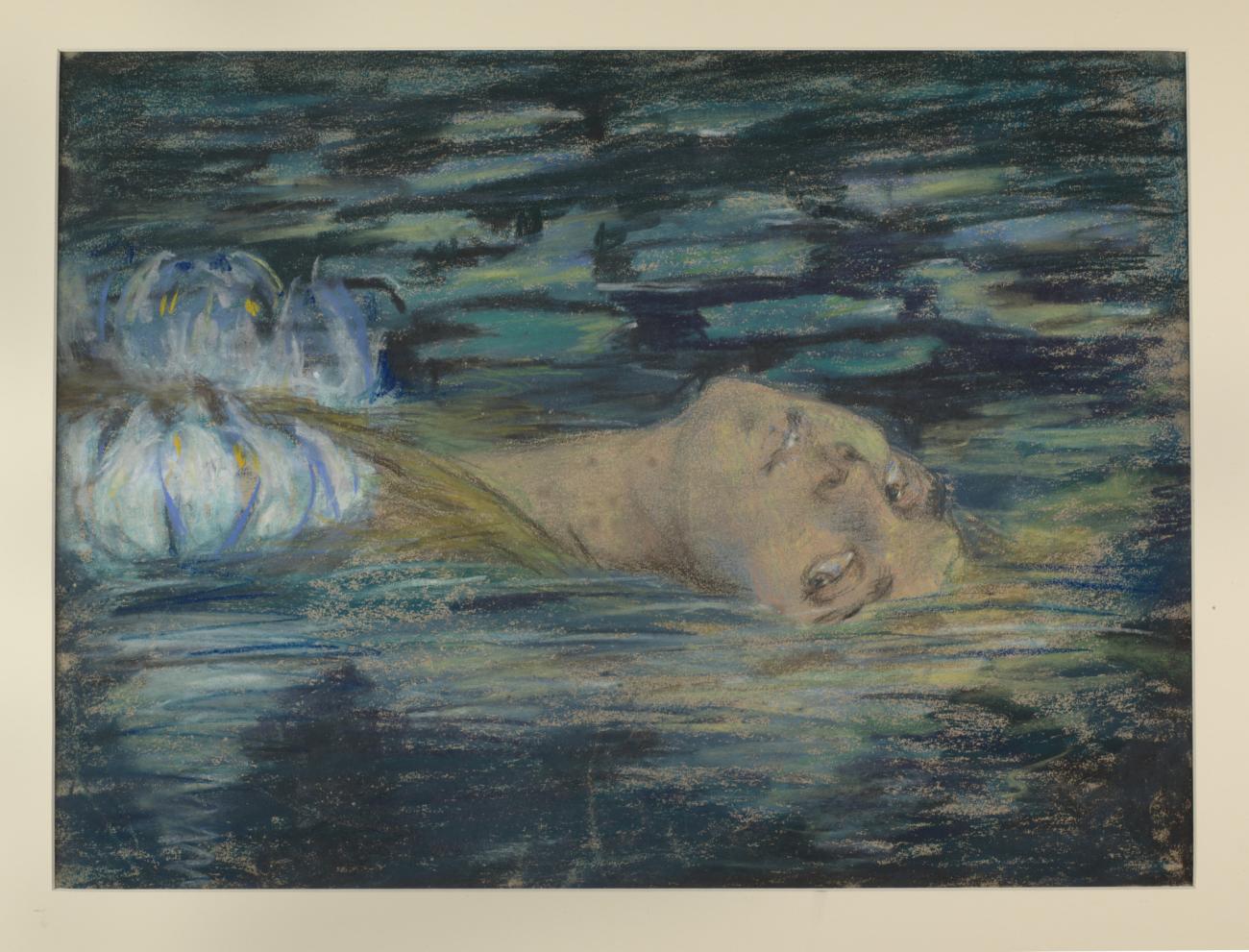 Alice Pike Barney:Ophelia,16x12"(A3)Poster