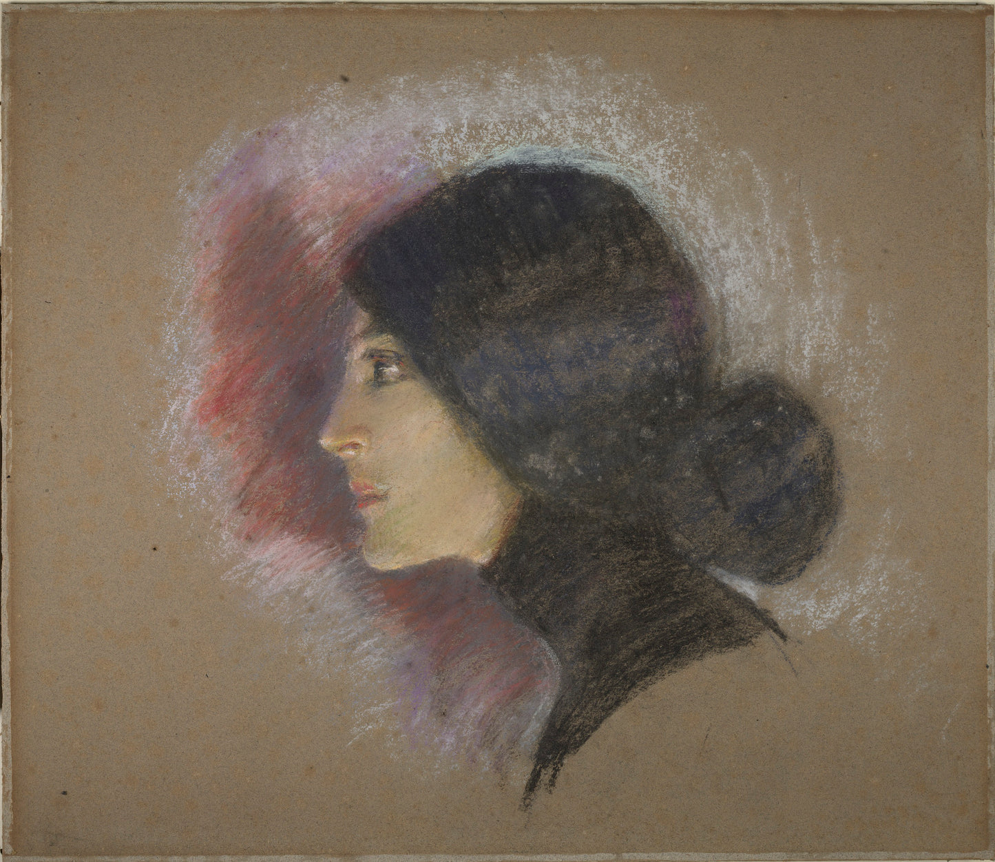 Alice Pike Barney:Vamp of 1900 (Lottie Stein),16x12"(A3)Poster