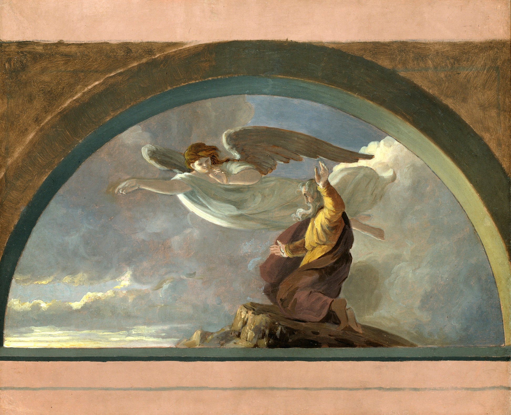 Robert Walter Weir:(Moses Viewing the Promised Land),16x12"(A3)Poster