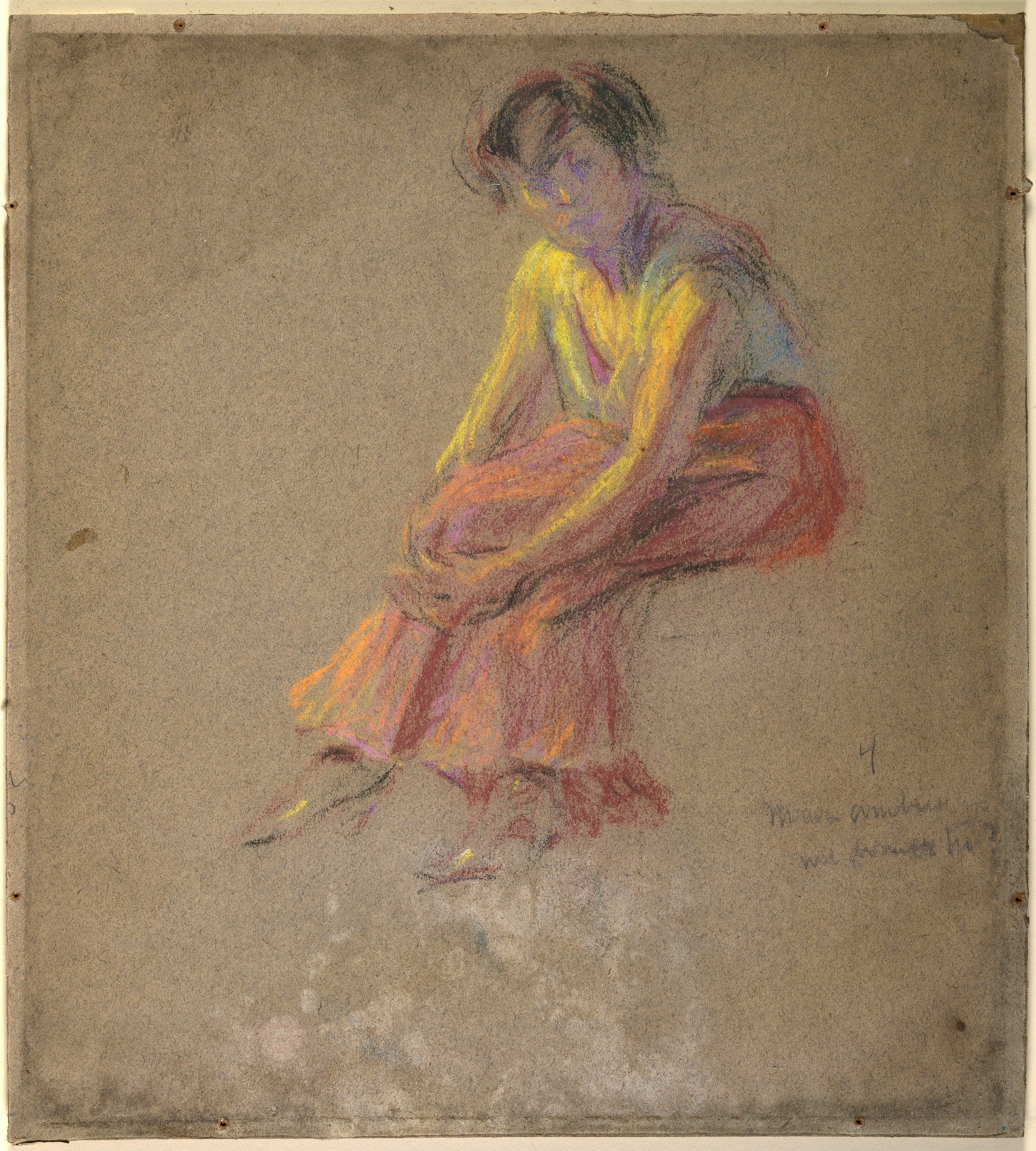 Alice Pike Barney:Seated Woman,16x12"(A3)Poster