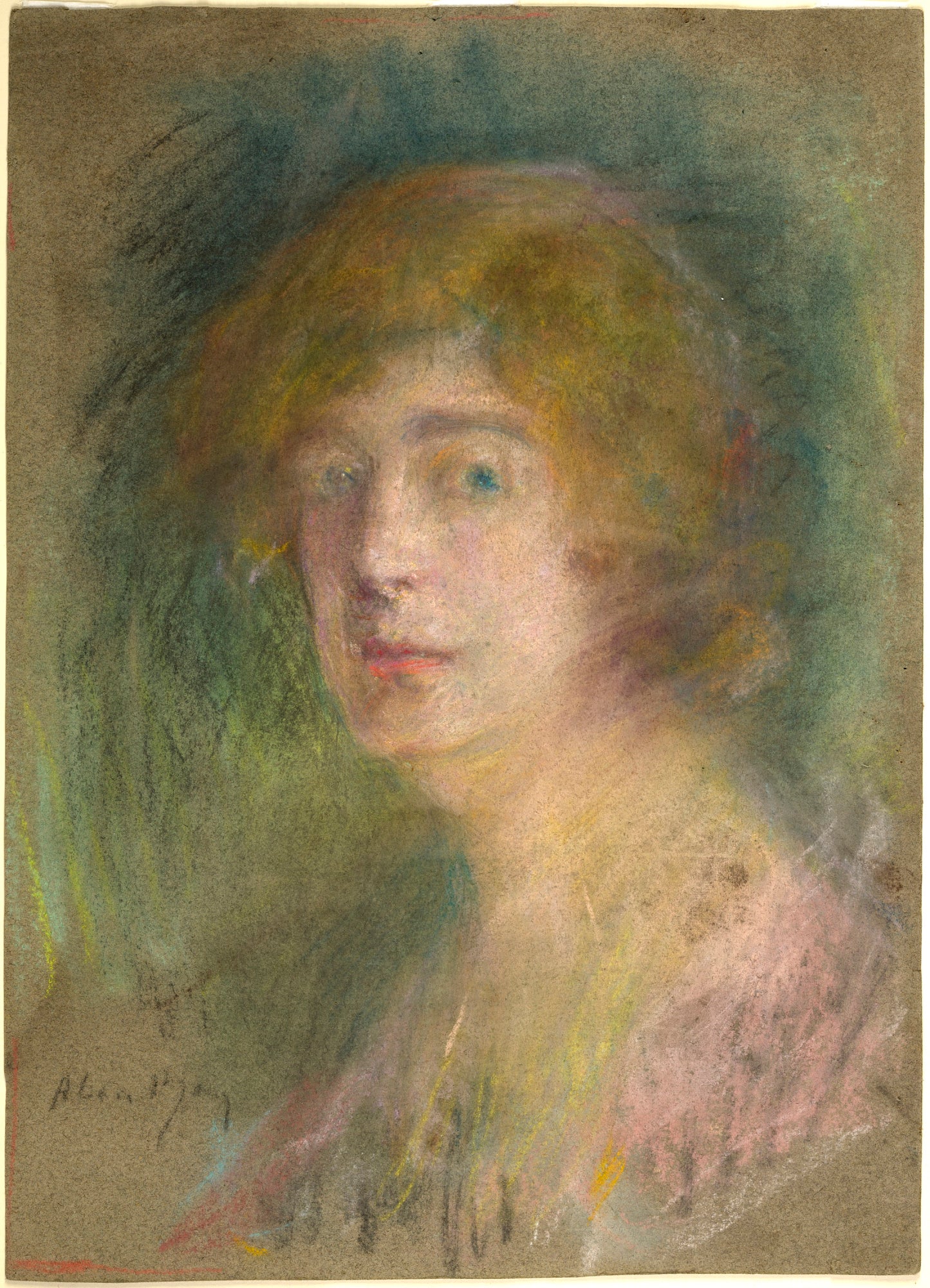 Alice Pike Barney:Untitled,16x12"(A3)Poster
