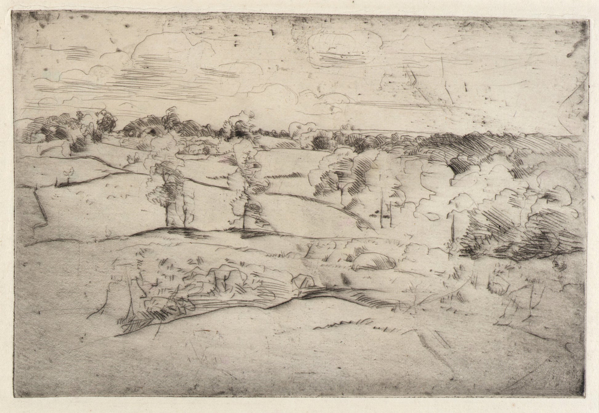 J. Alden Weir:Landscape,16x12"(A3)Poster