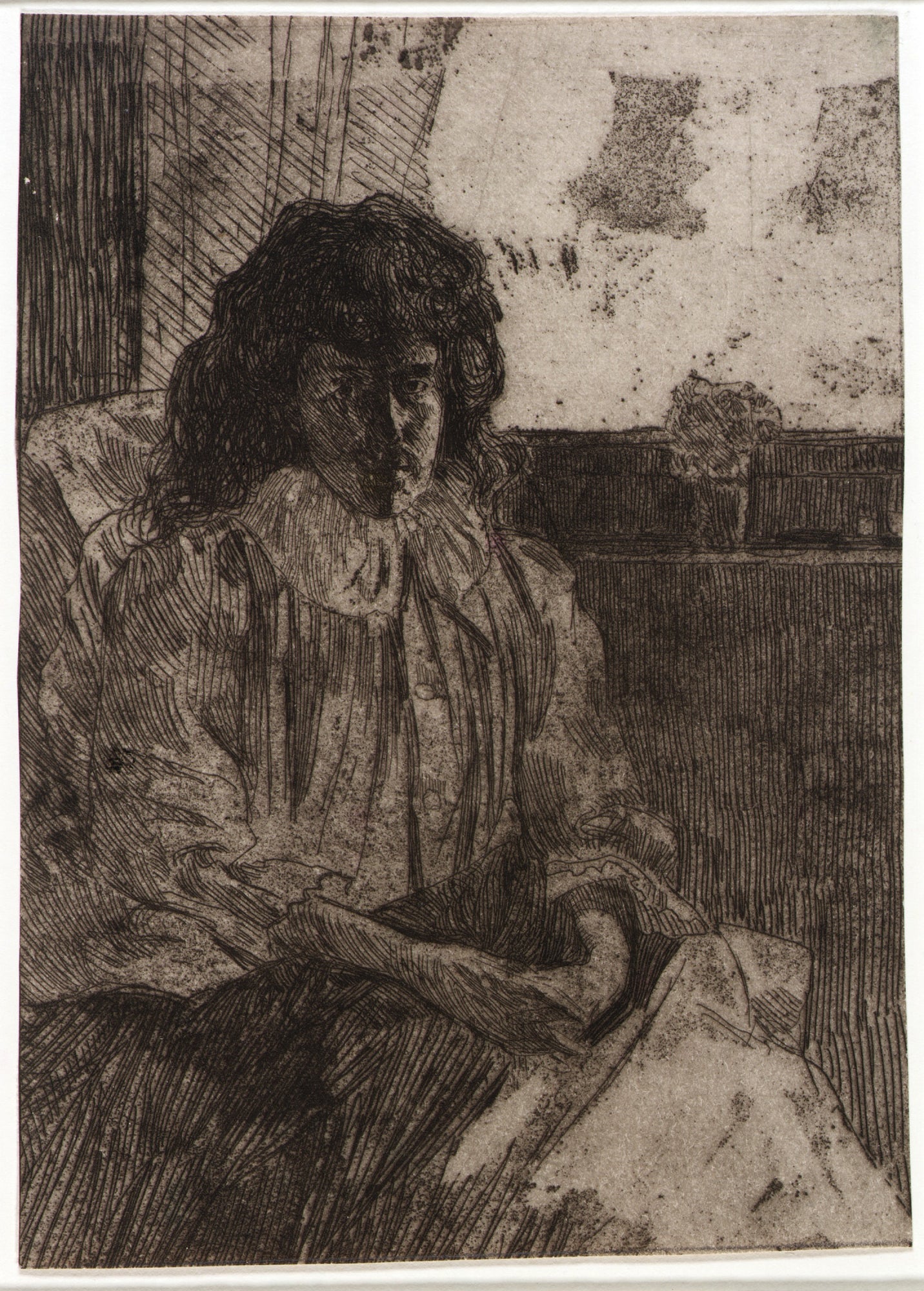 J. Alden Weir:Sketch by the Window no. 2,16x12"(A3)Poster
