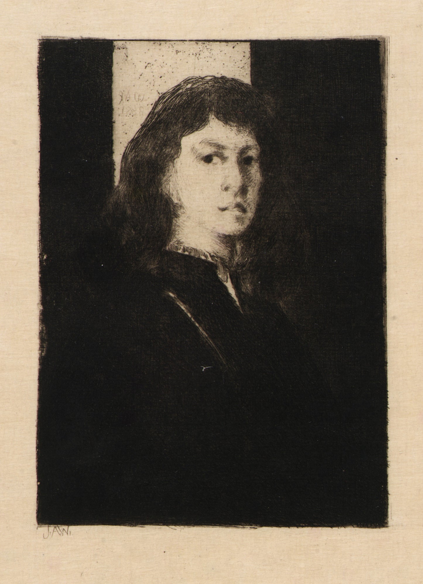 J. Alden Weir:Oriana,16x12"(A3)Poster
