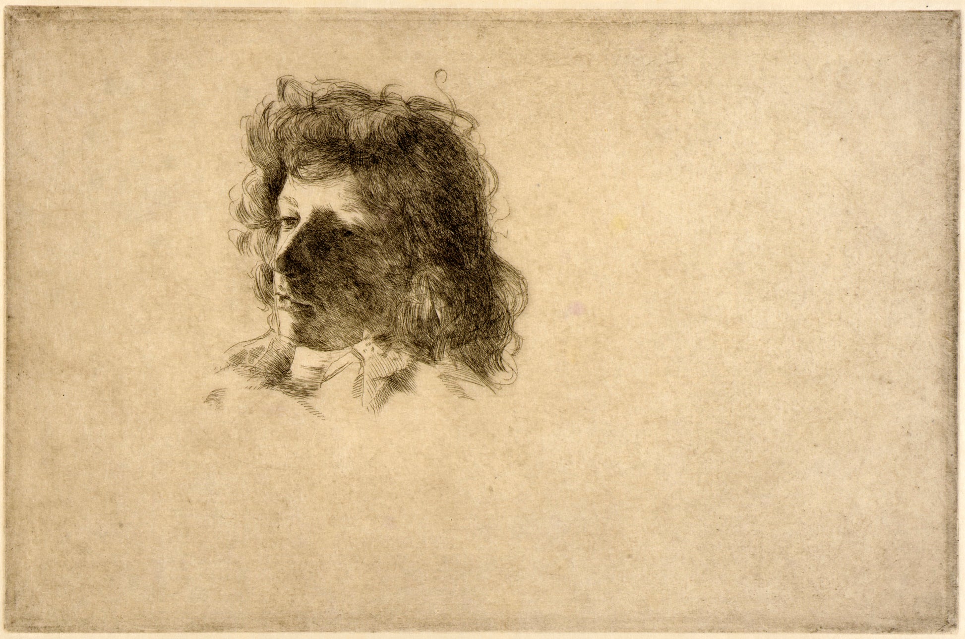 J. Alden Weir:A Head,16x12"(A3)Poster