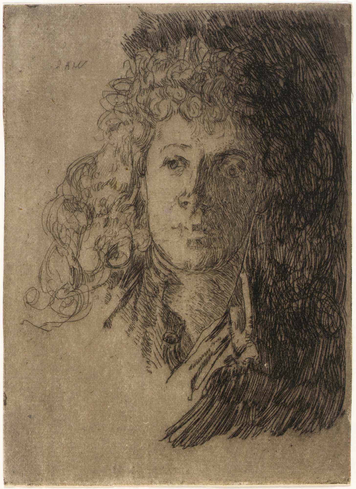 J. Alden Weir:Portrait of a Girl,16x12"(A3)Poster