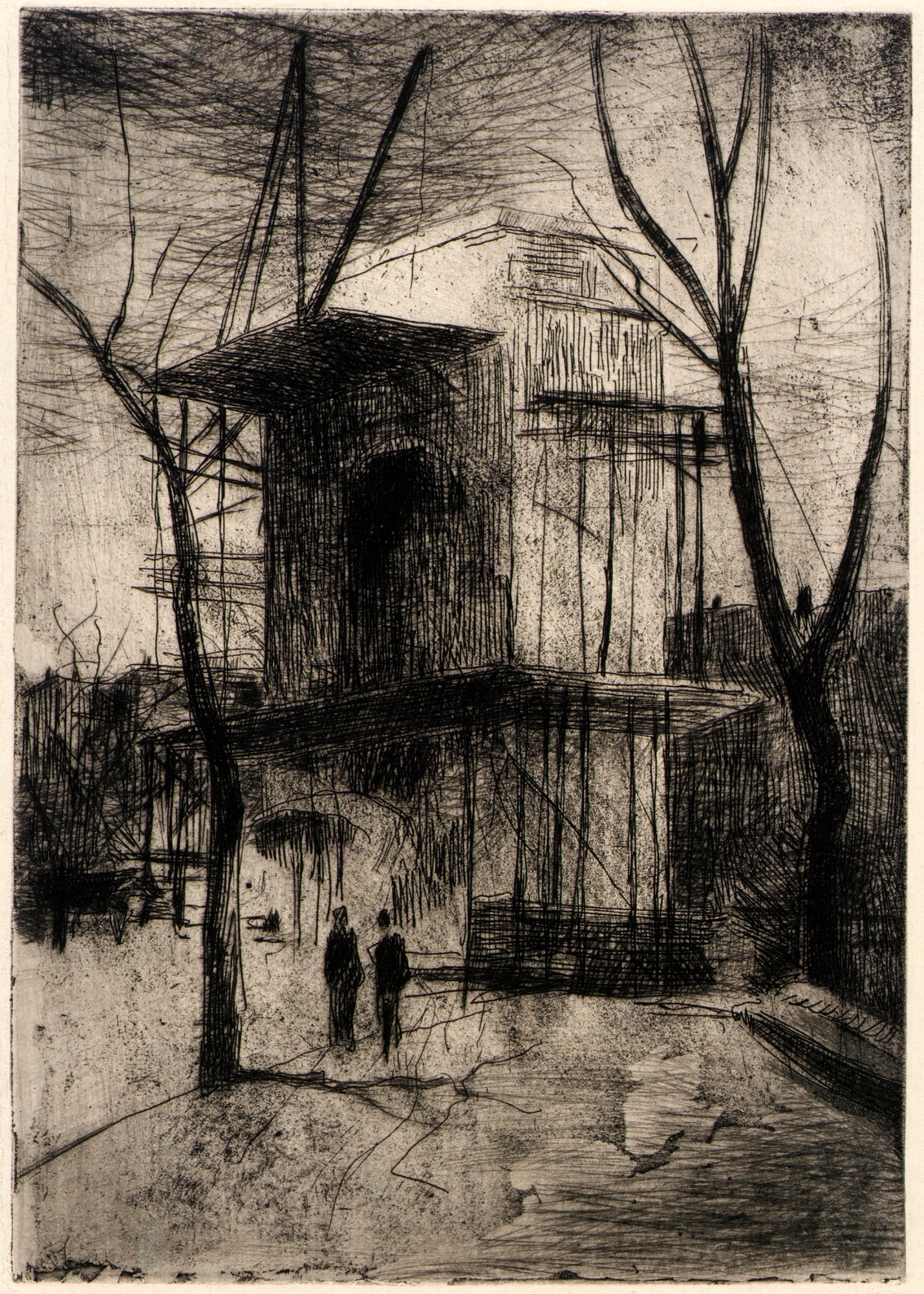 J. Alden Weir:Washington Arch no. 2,16x12"(A3)Poster