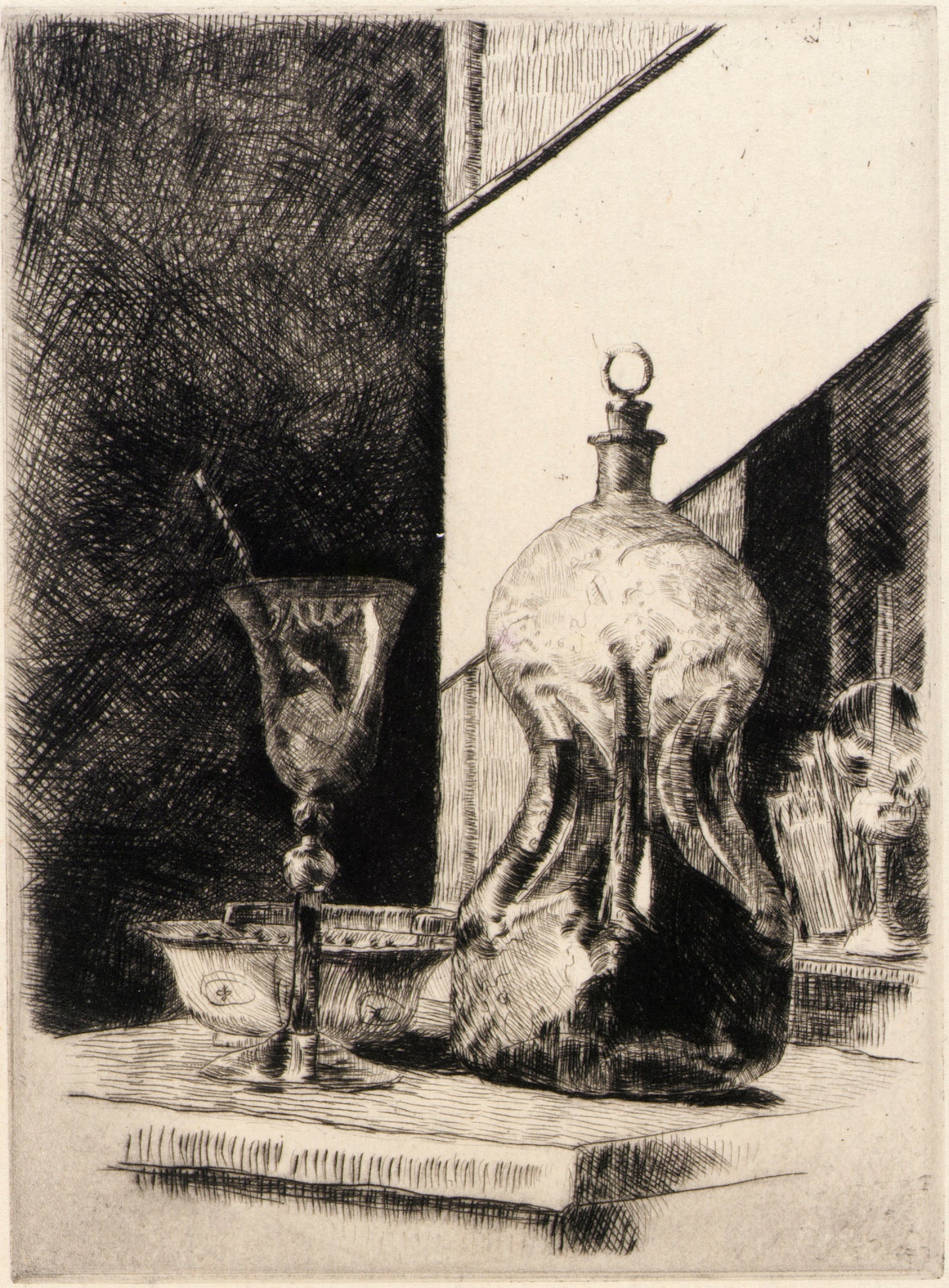 J. Alden Weir:Dutch Schnapps,16x12"(A3)Poster