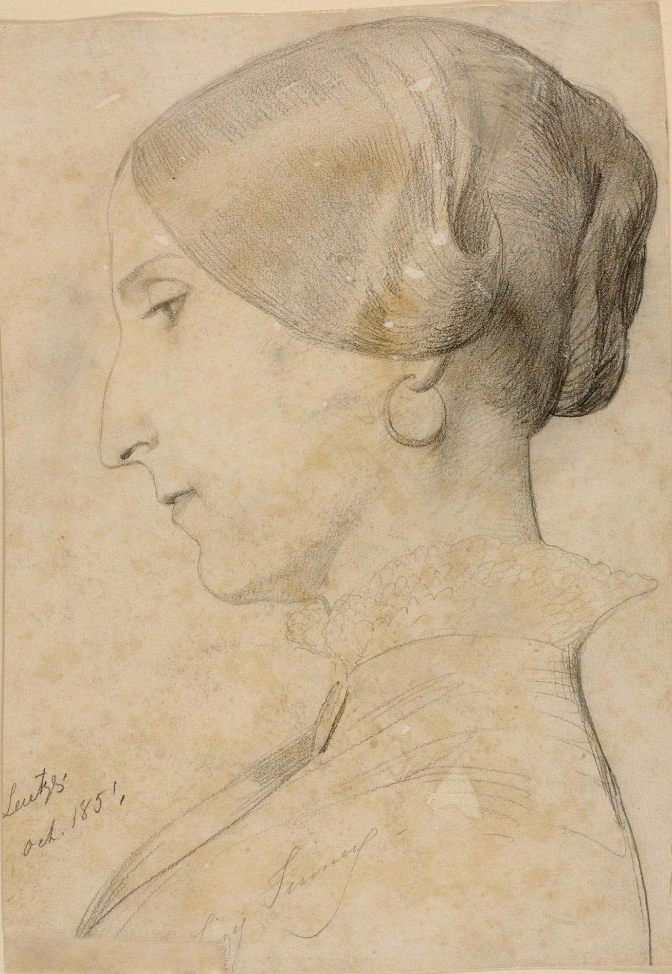 Emanuel Gottlieb Leutze:Elizabeth Dunn Finney,16x12"(A3)Poster