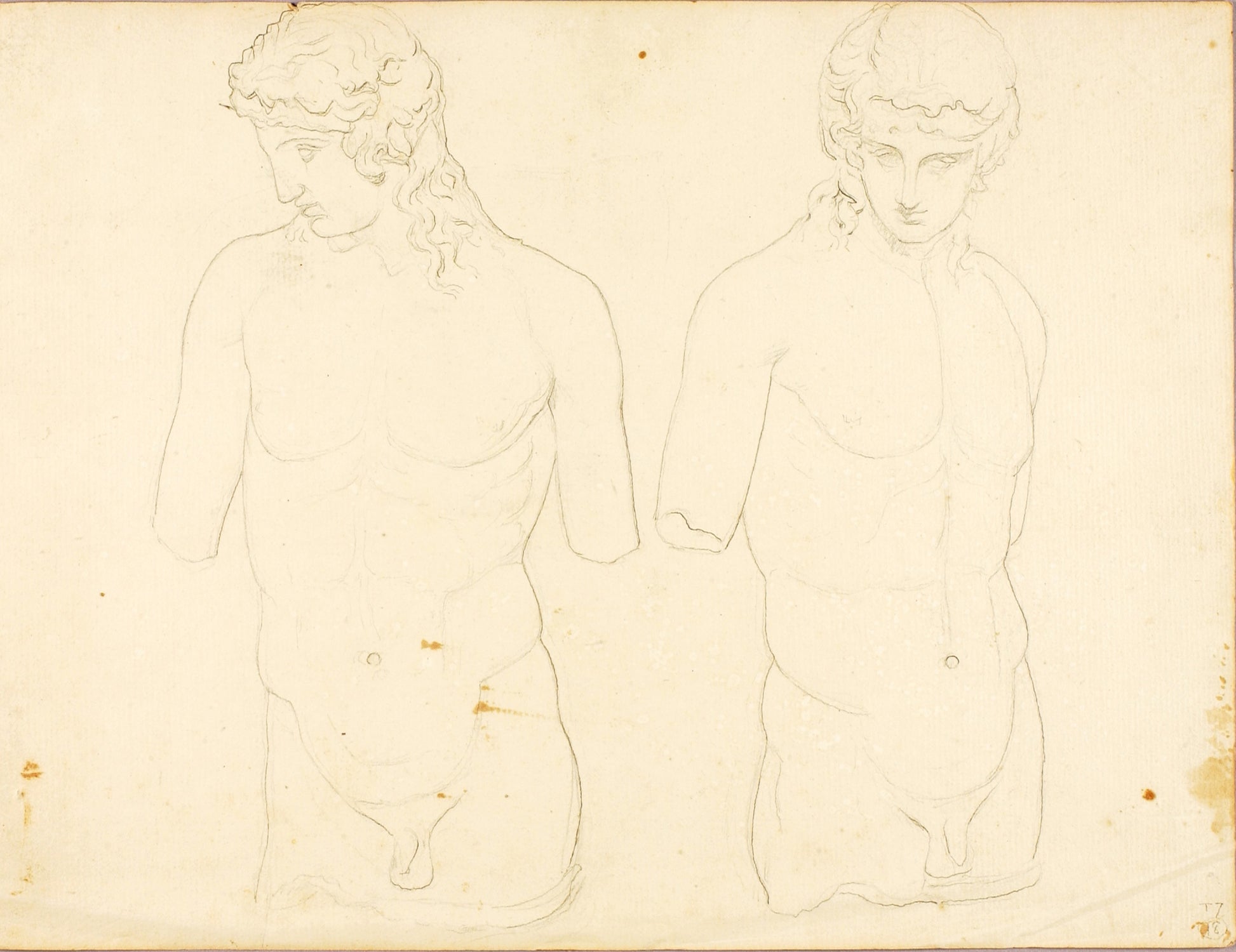 William Page:Eros (Vatican no. 250), two views,16x12"(A3)Poster